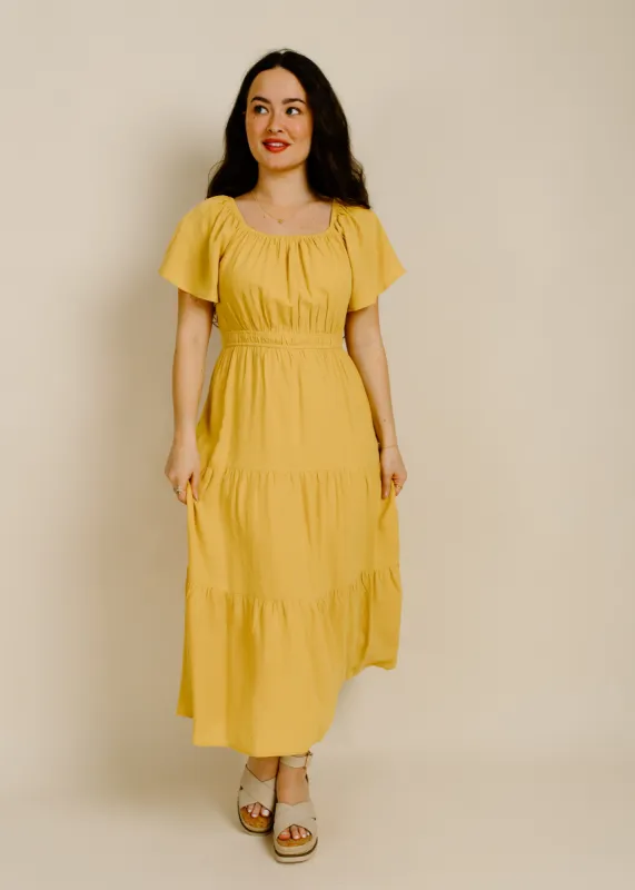 Golden Hour Midi Dress sold by Vinnie Louise