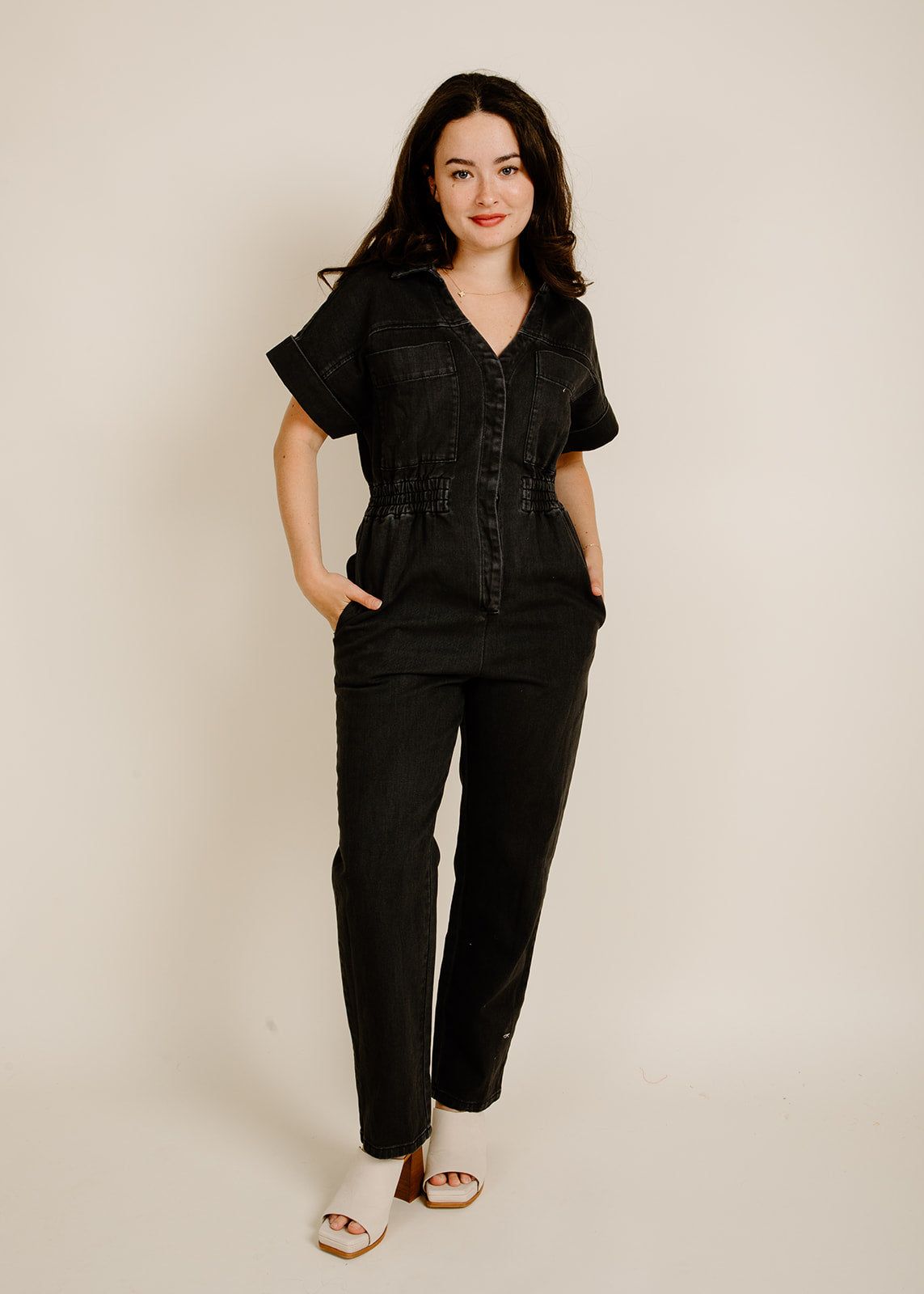 Janine Jumpsuit - Black sold by Vinnie Louise
