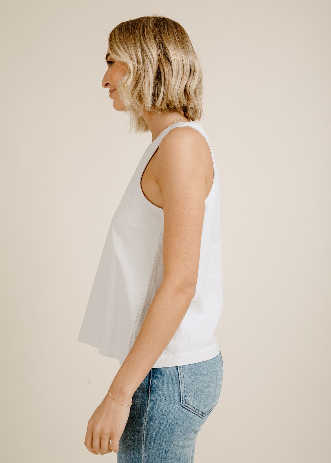 Casual Weekend Tank - Gray Dawn sold by Vinnie Louise product image thumbnail 2