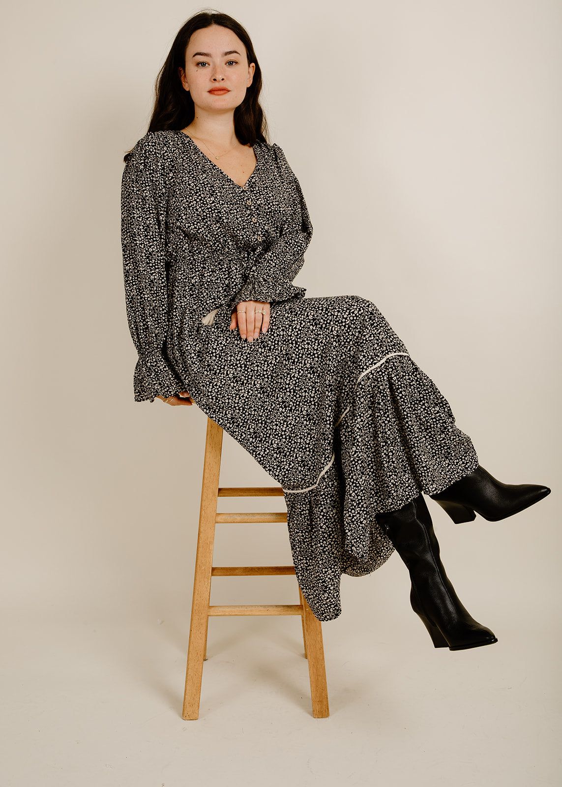 Louisa Midi Dress sold by Vinnie Louise