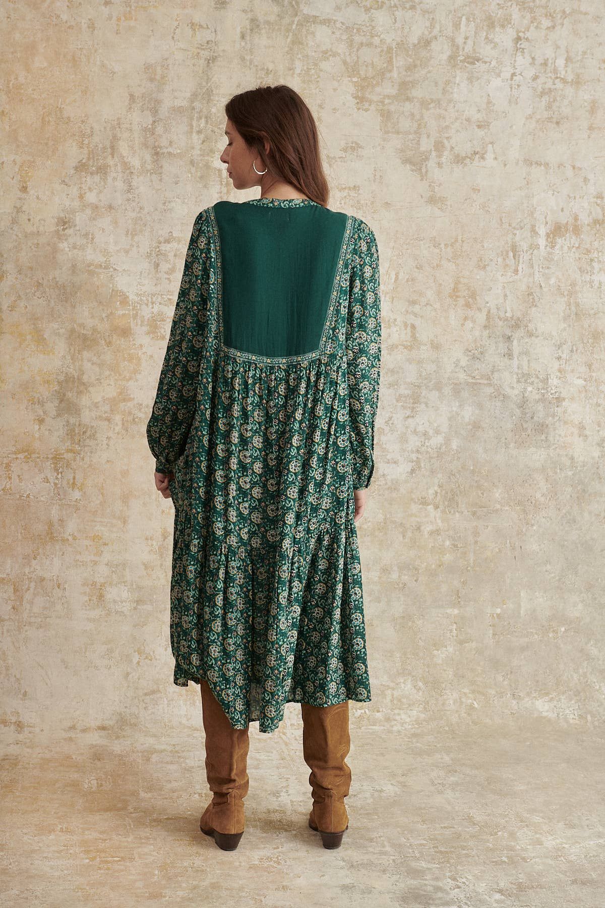 Paula Midi Dress - Teal sold by Vinnie Louise product image thumbnail 3