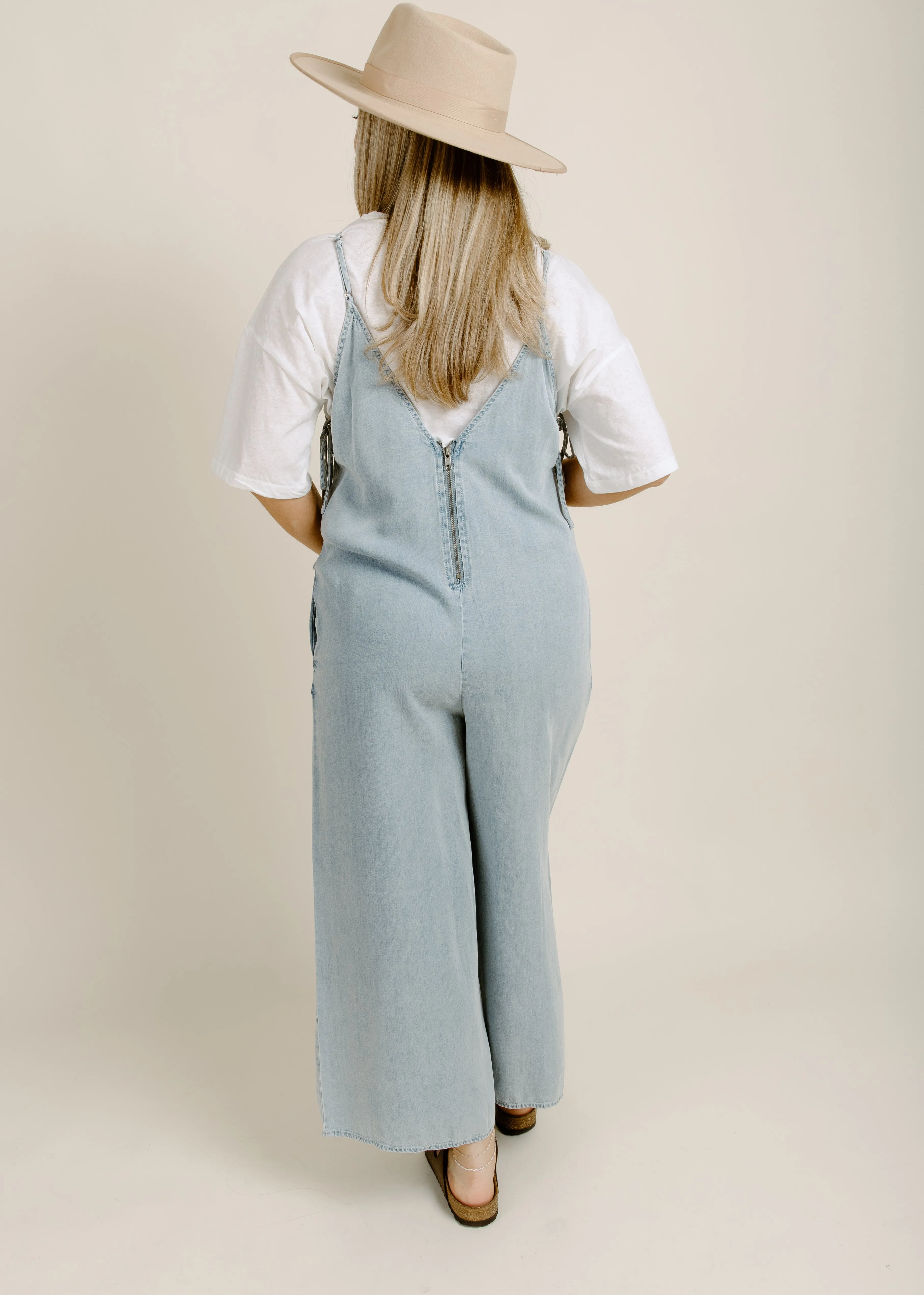 Ines Denim Jumpsuit sold by Vinnie Louise product image thumbnail 4
