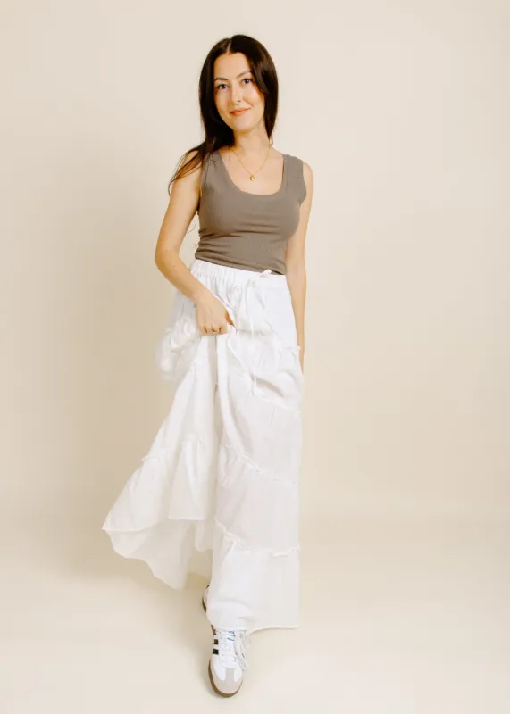 Ivy Tiered Maxi Skirt sold by Vinnie Louise