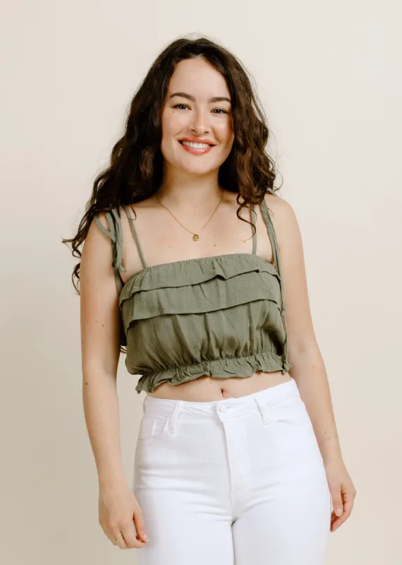 Callie Crop Top sold by Vinnie Louise