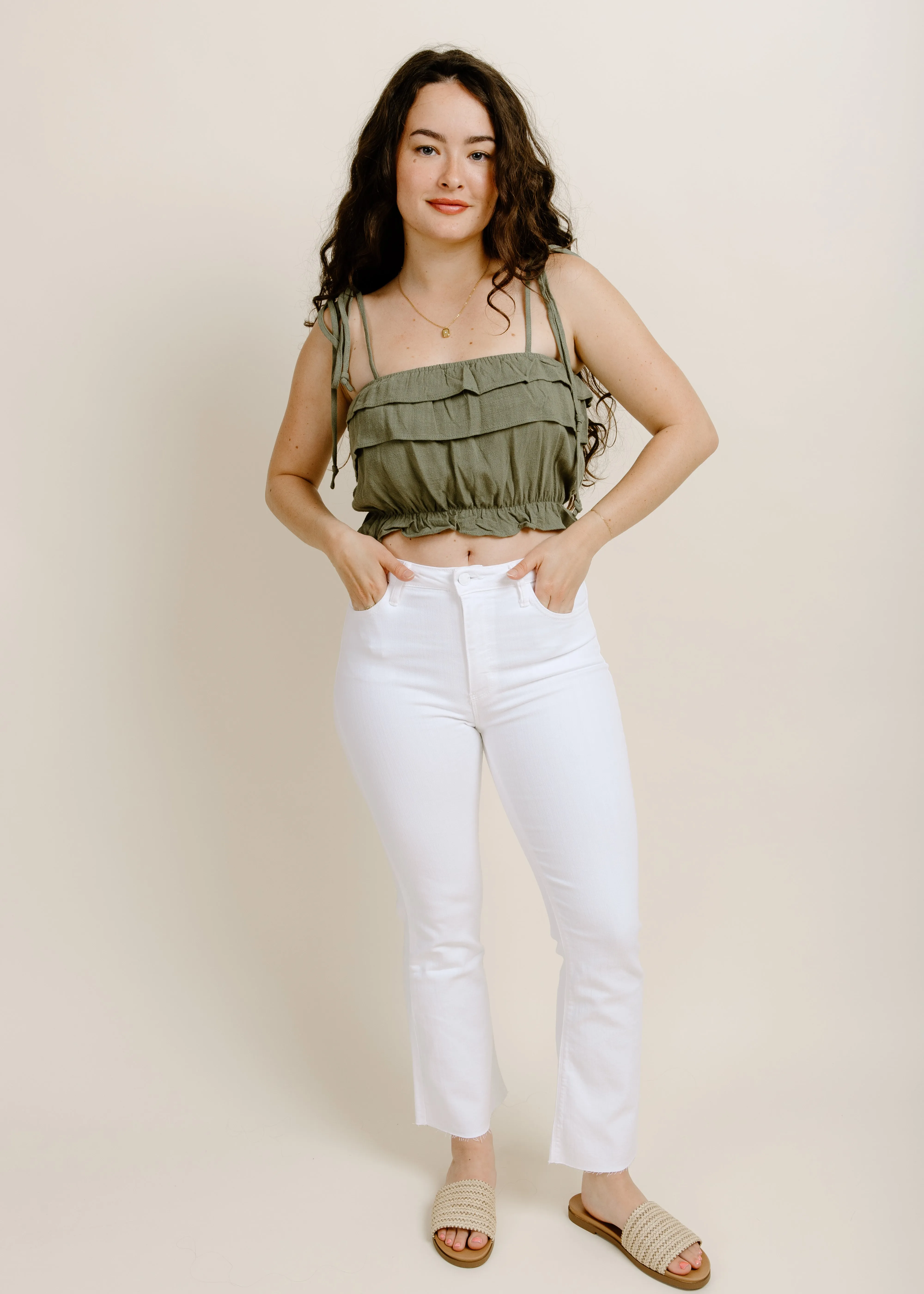 Callie Crop Top sold by Vinnie Louise product image thumbnail 4