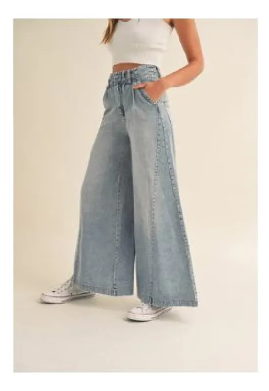 Mary Jane Wide Leg Jeans sold by Vinnie Louise