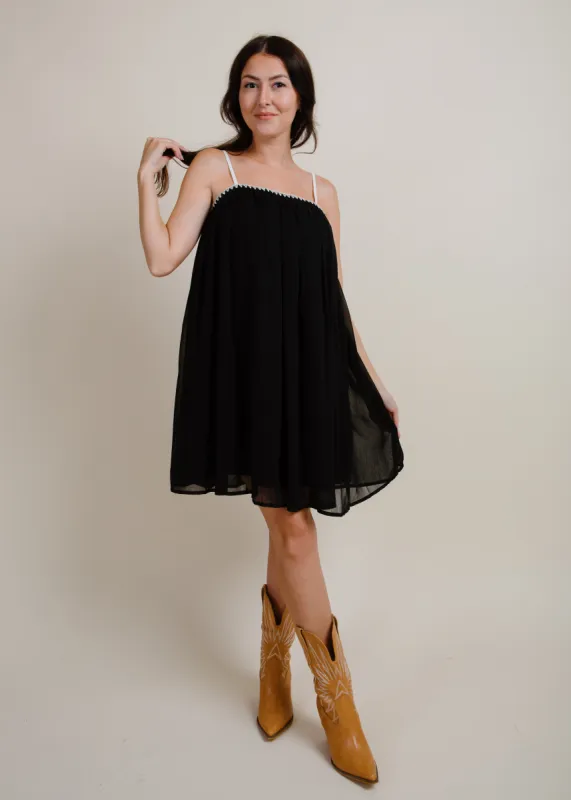 Kendall Mini Dress - Black sold by Vinnie Louise