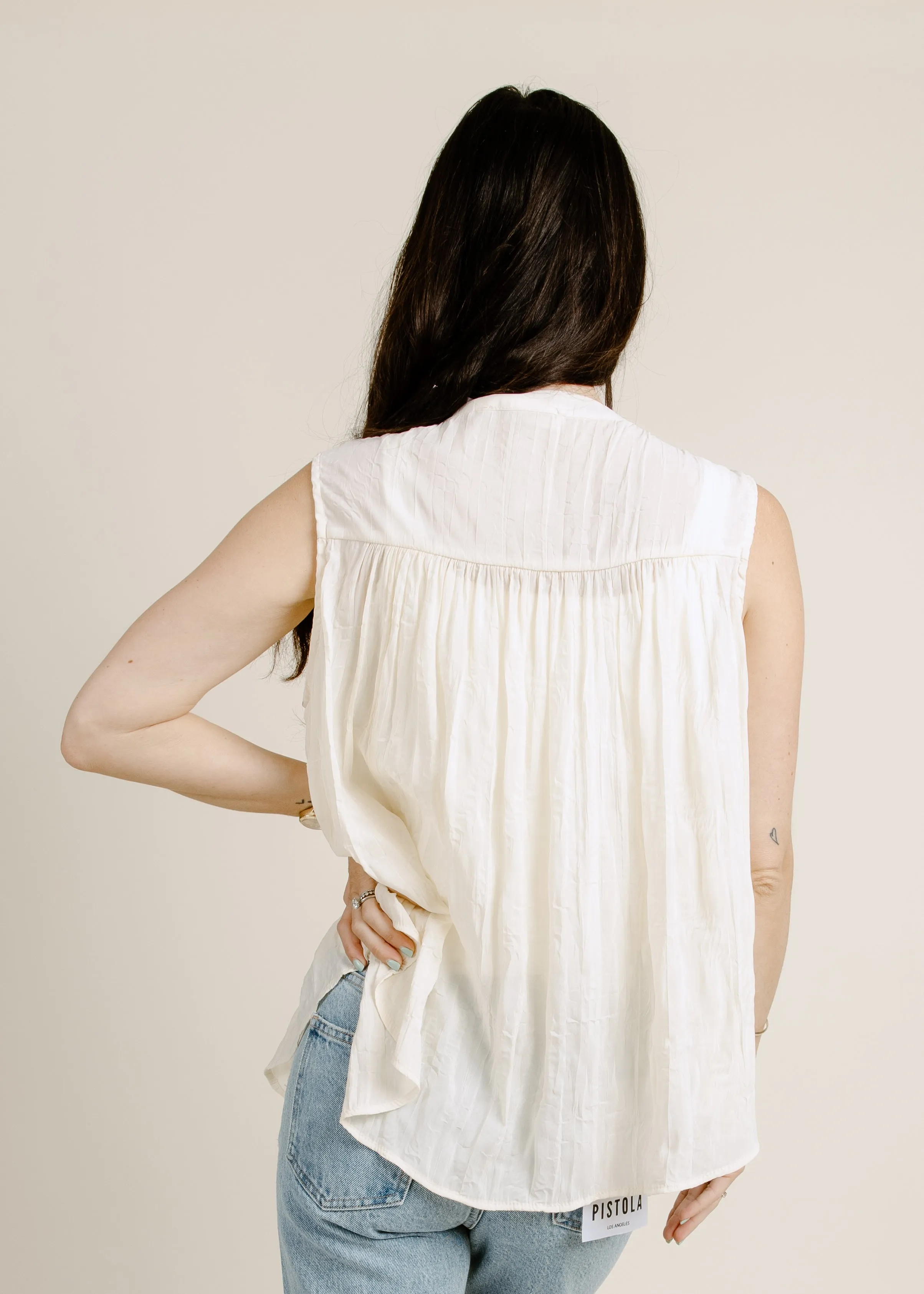 All Is Flair Top - White sold by Vinnie Louise product image thumbnail 3