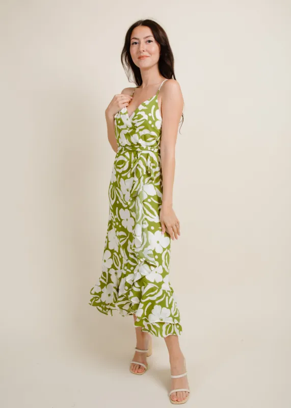 Floral Dreams Midi Dress made by Blu Pepper