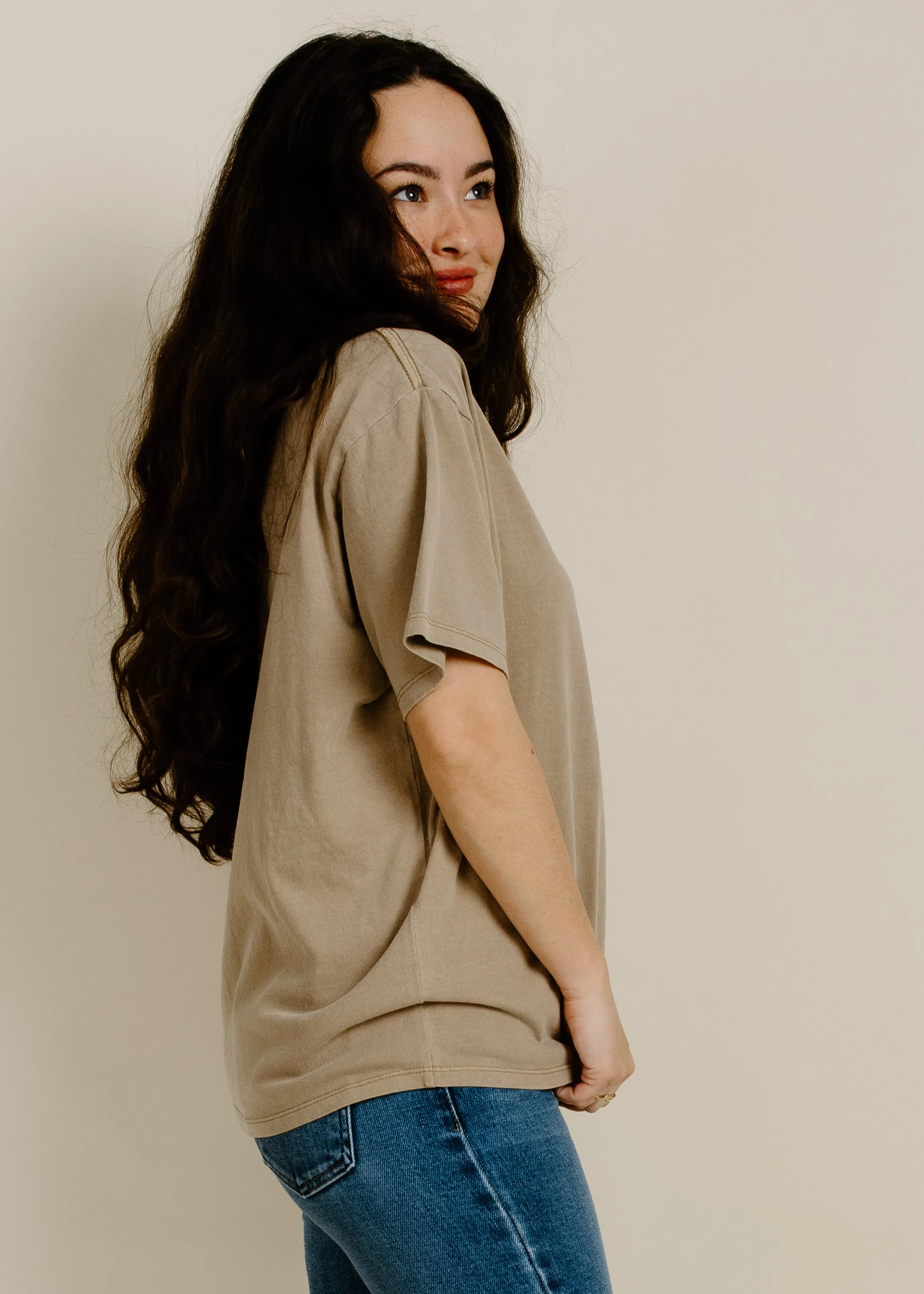 Everyday Tee - Mocha sold by Vinnie Louise product image thumbnail 4