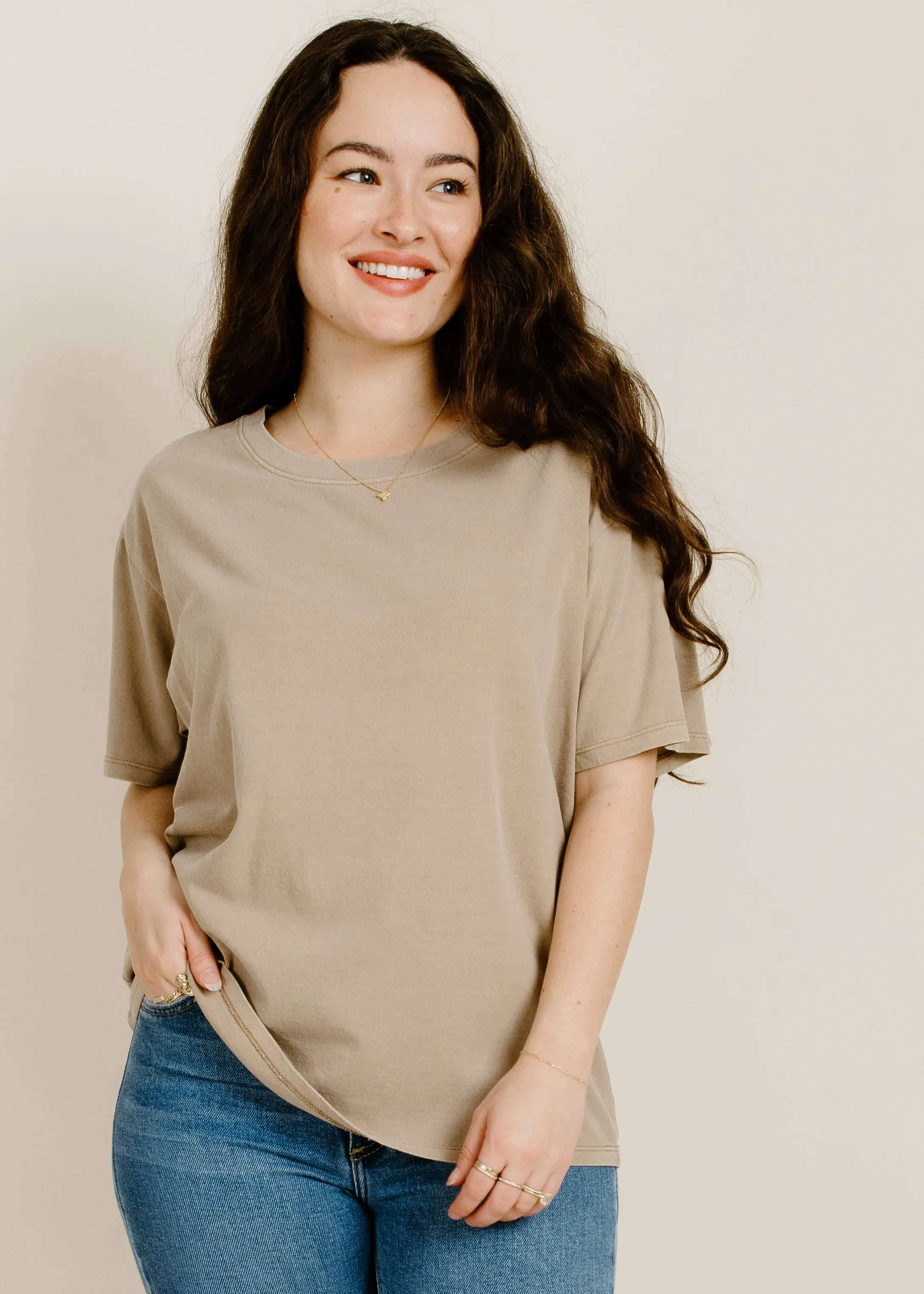 Everyday Tee - Mocha sold by Vinnie Louise product image thumbnail 2