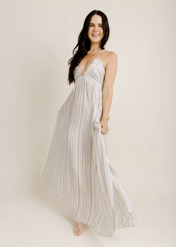 Leia Halter Maxi Dress sold by Vinnie Louise