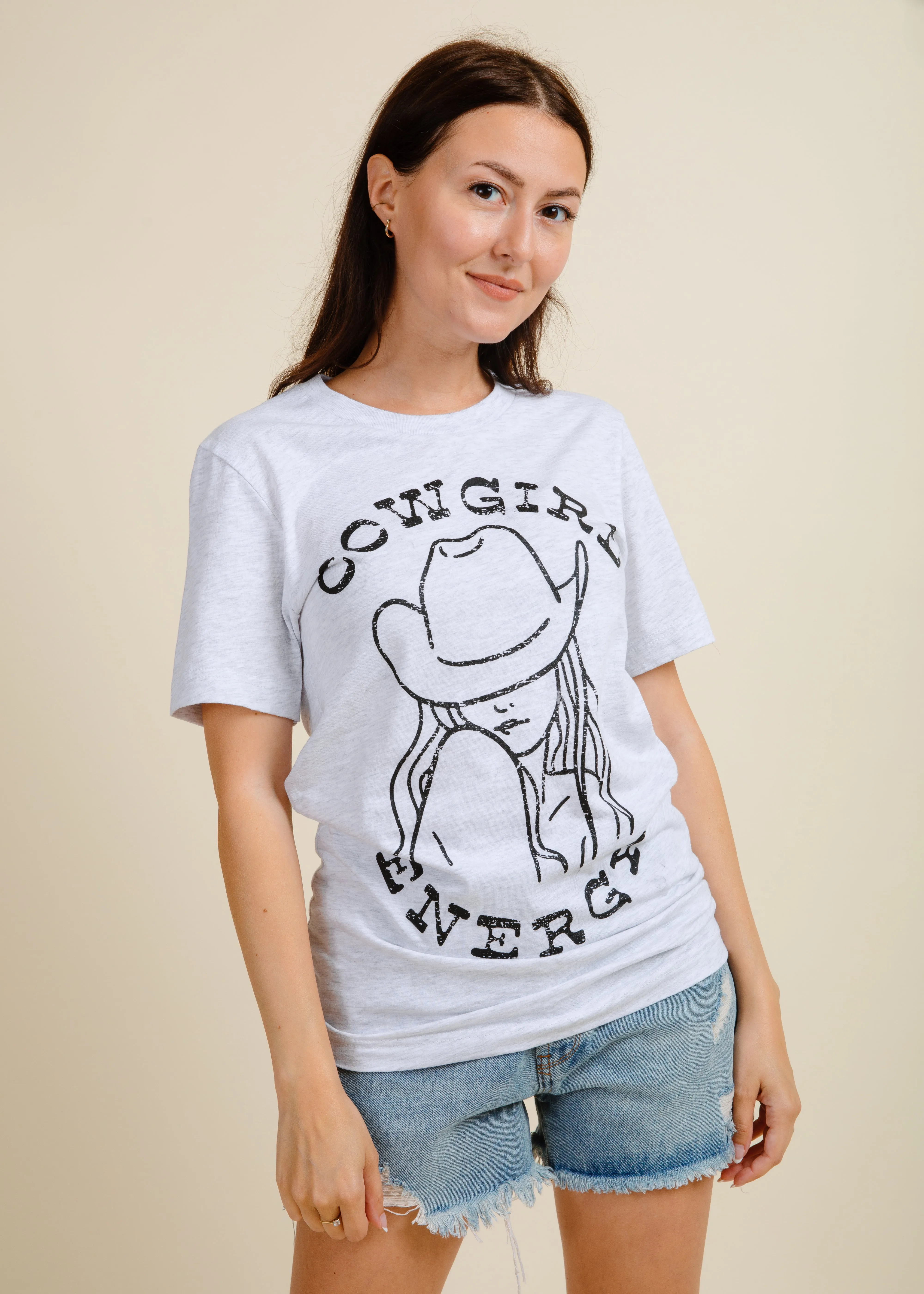 Cowgirl Energy Tee sold by Vinnie Louise product image thumbnail 4