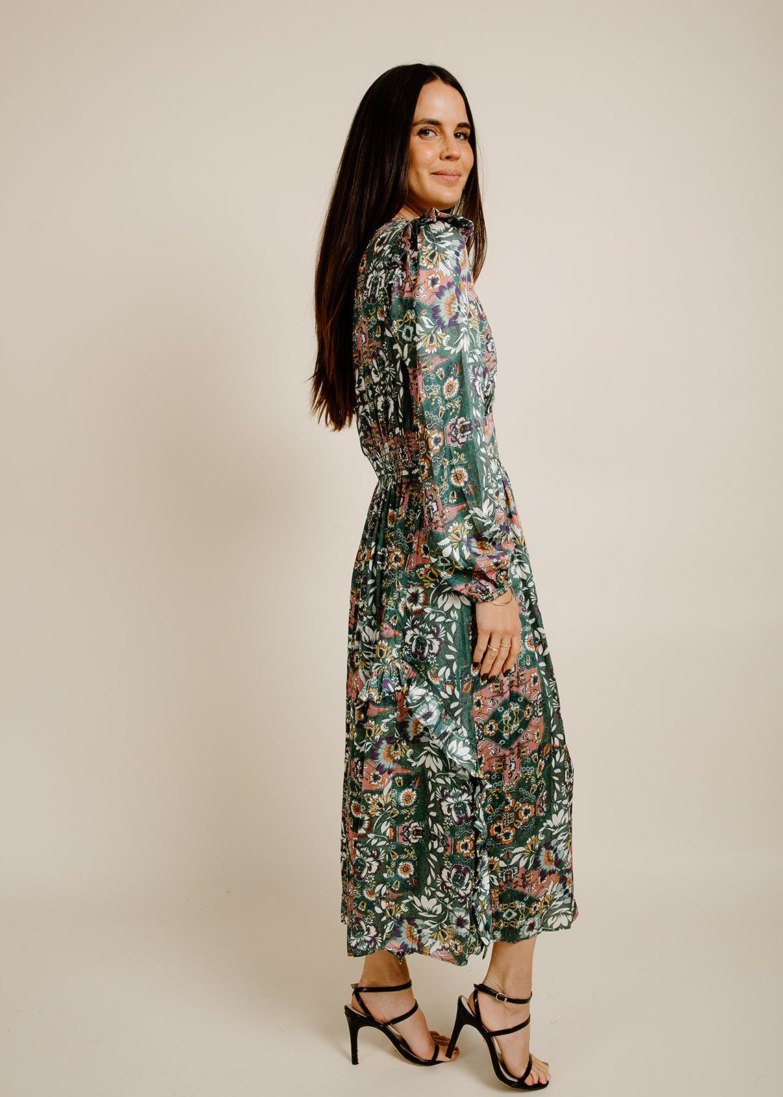 Paisley Midi Dress sold by Vinnie Louise product image thumbnail 6