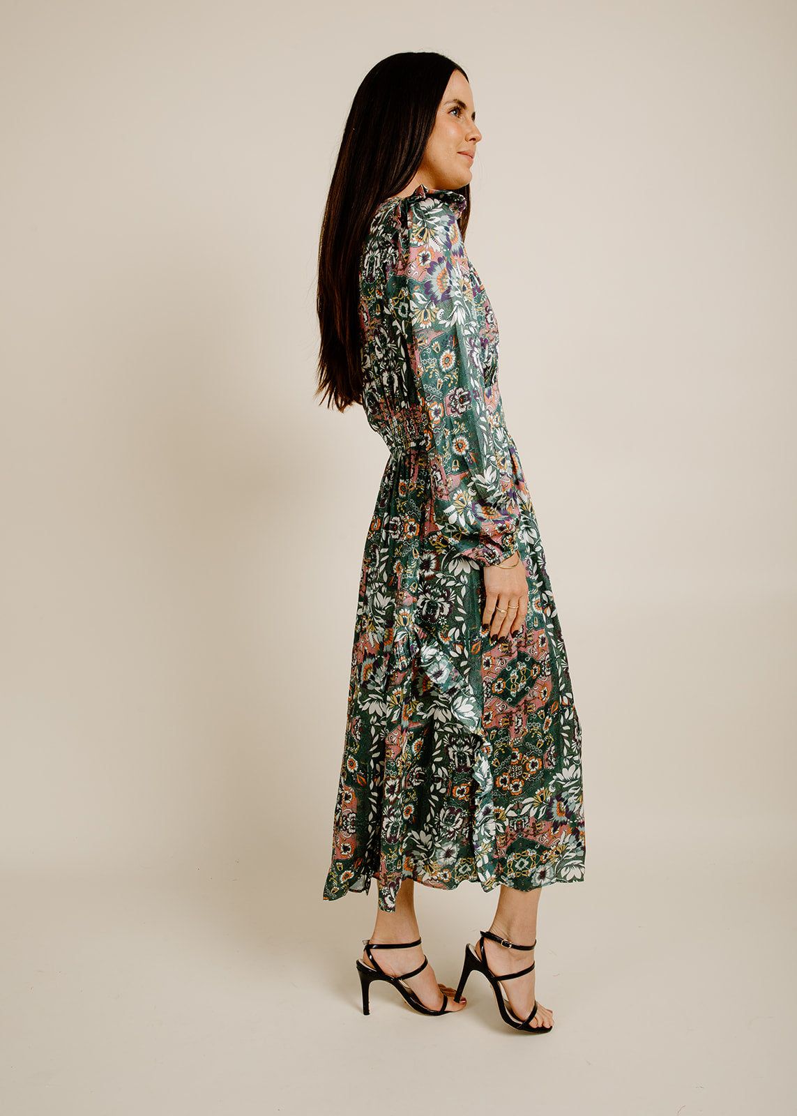 Paisley Midi Dress sold by Vinnie Louise product image thumbnail 4