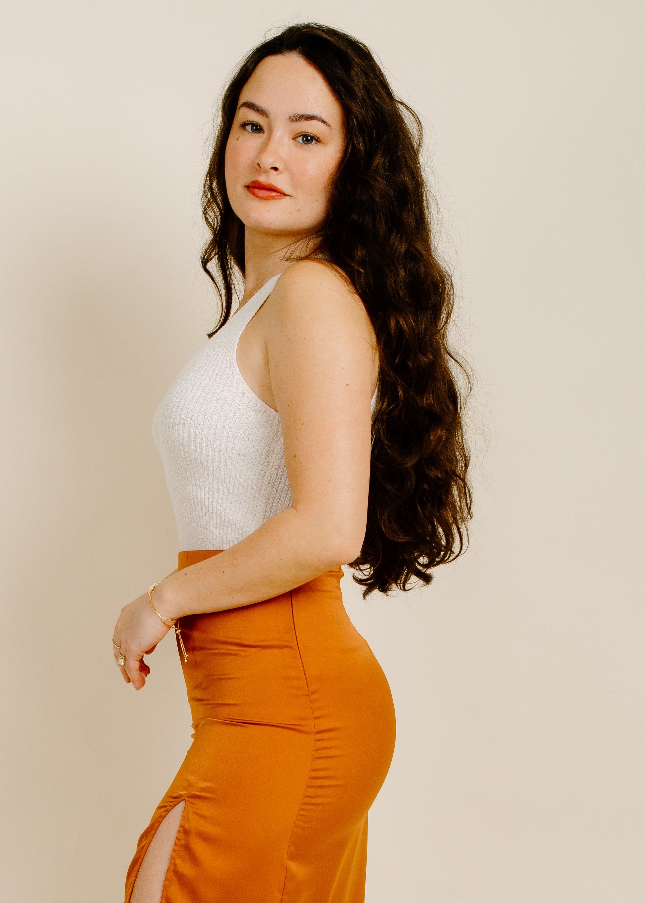 Raine Knit Tank - Ivory sold by Vinnie Louise product image thumbnail 4