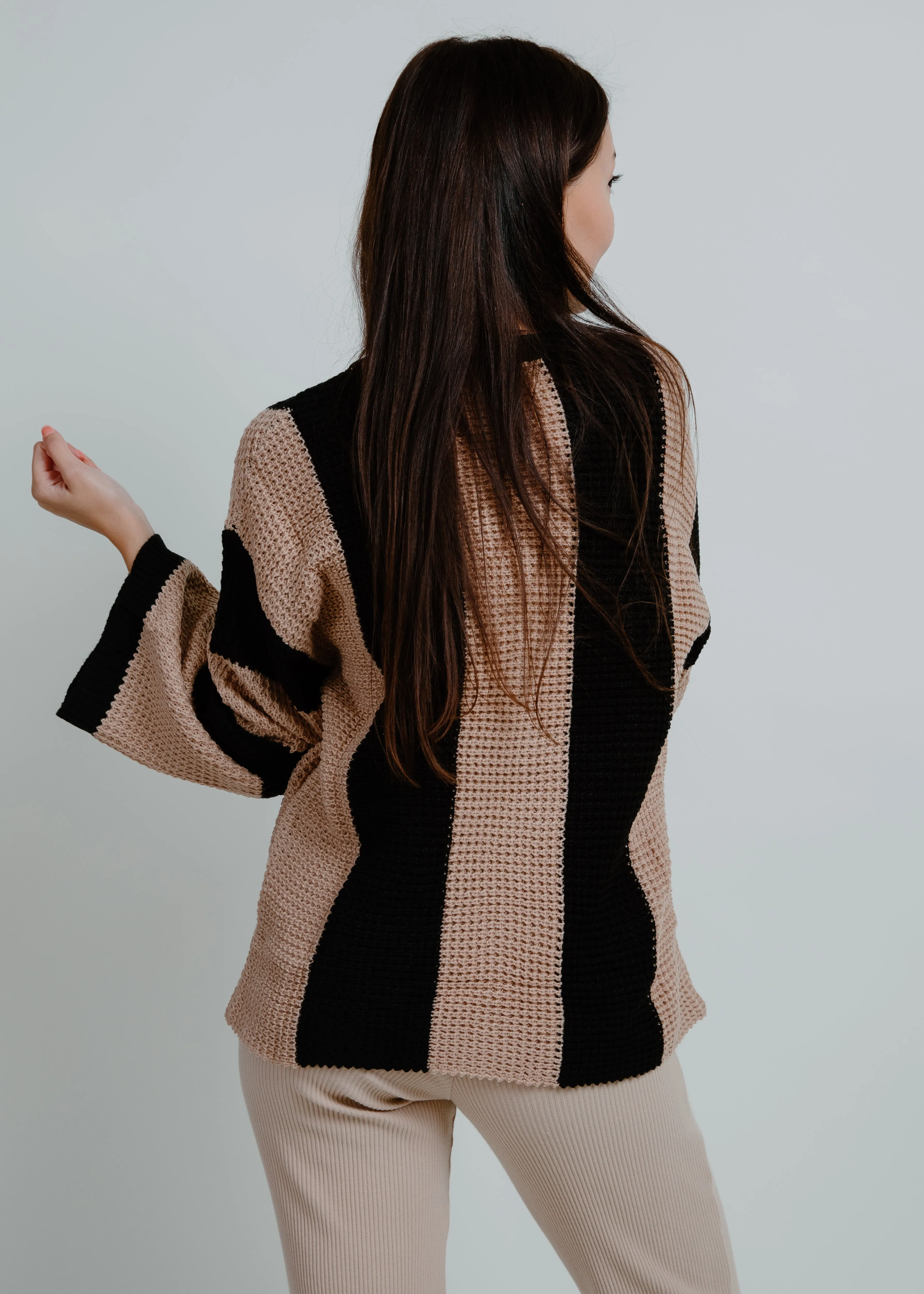 Bailey Bell Sleeve Striped Sweater sold by Vinnie Louise product image thumbnail 3