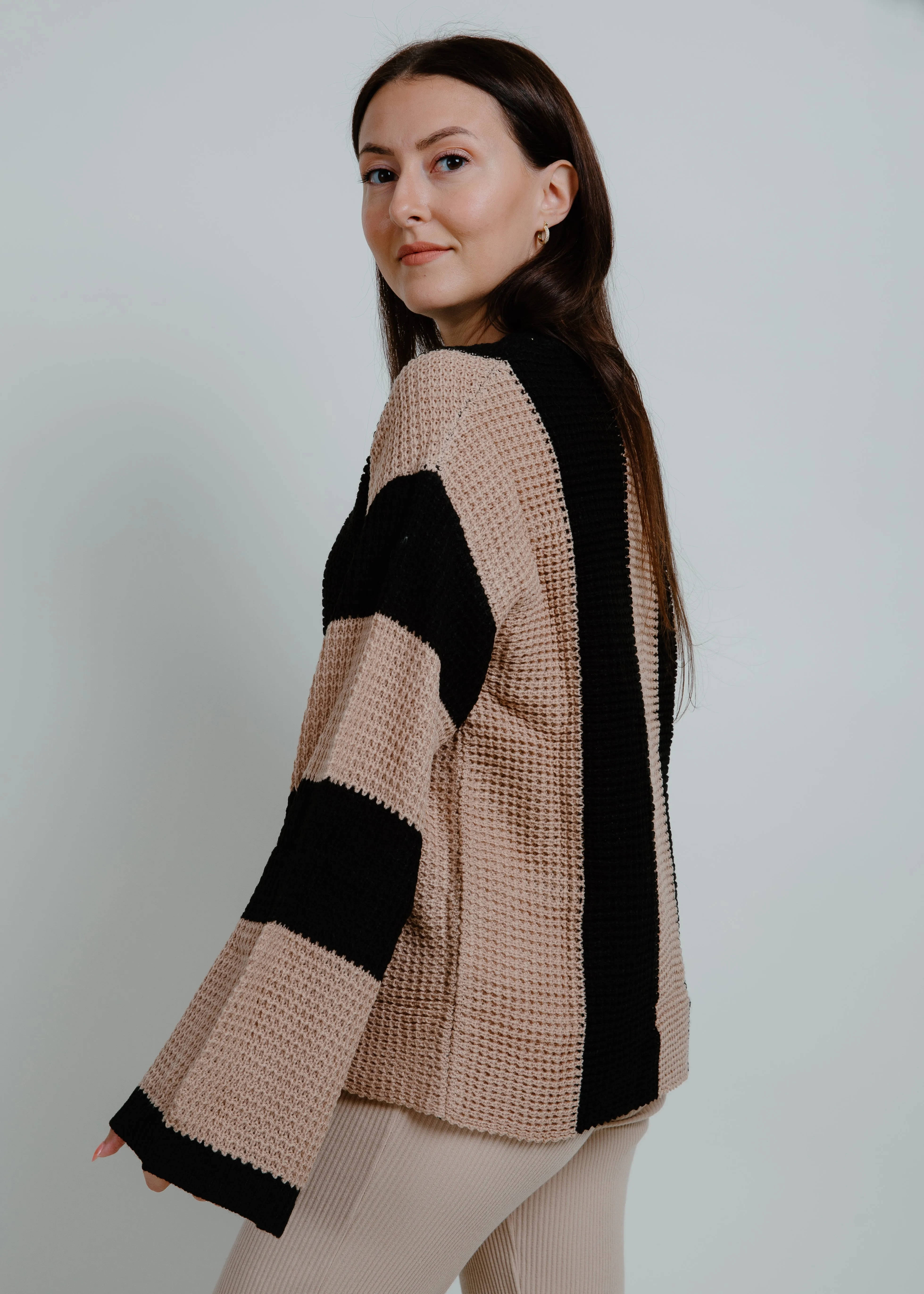 Bailey Bell Sleeve Striped Sweater sold by Vinnie Louise product image thumbnail 2