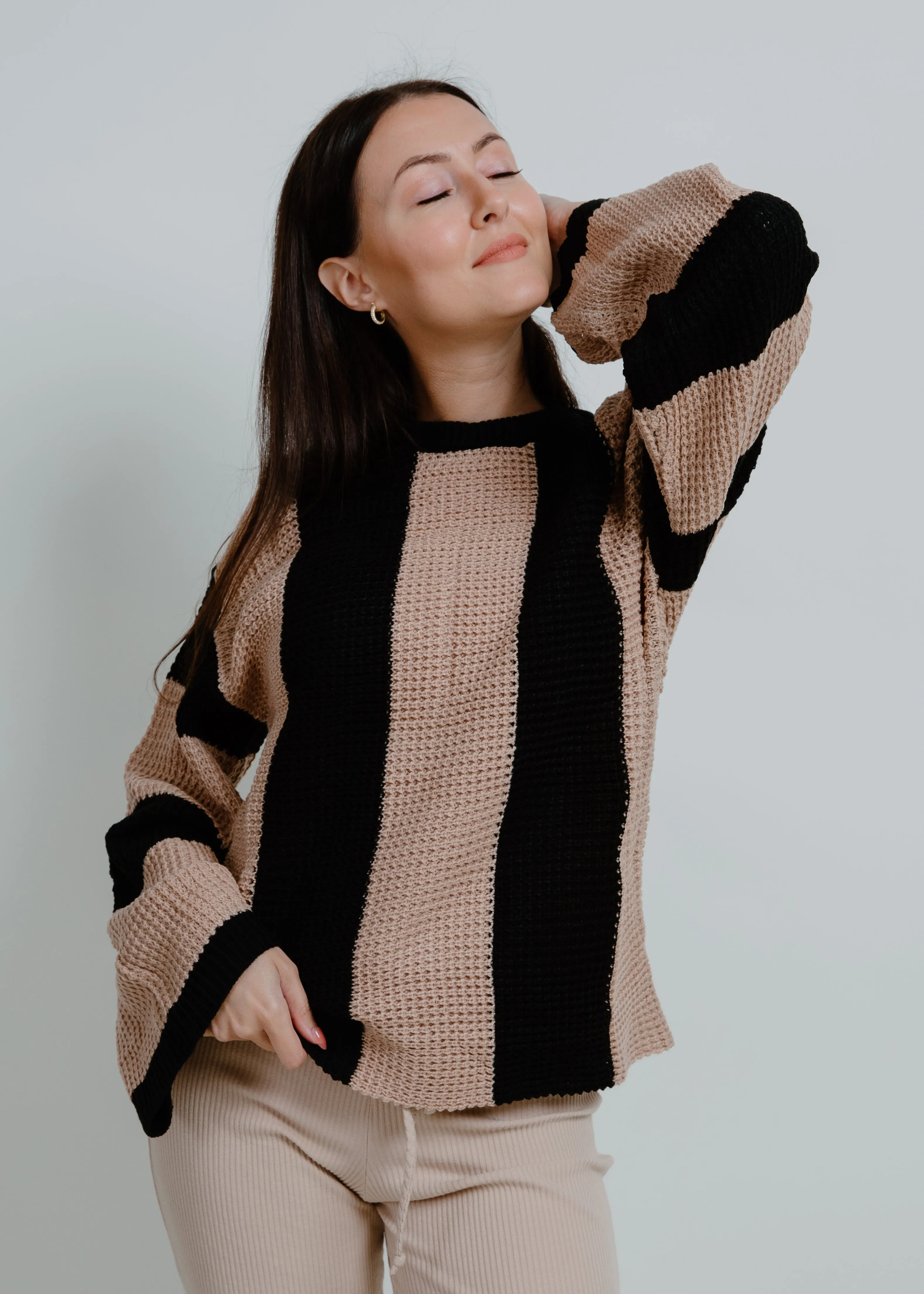 Bailey Bell Sleeve Striped Sweater sold by Vinnie Louise product image thumbnail 4