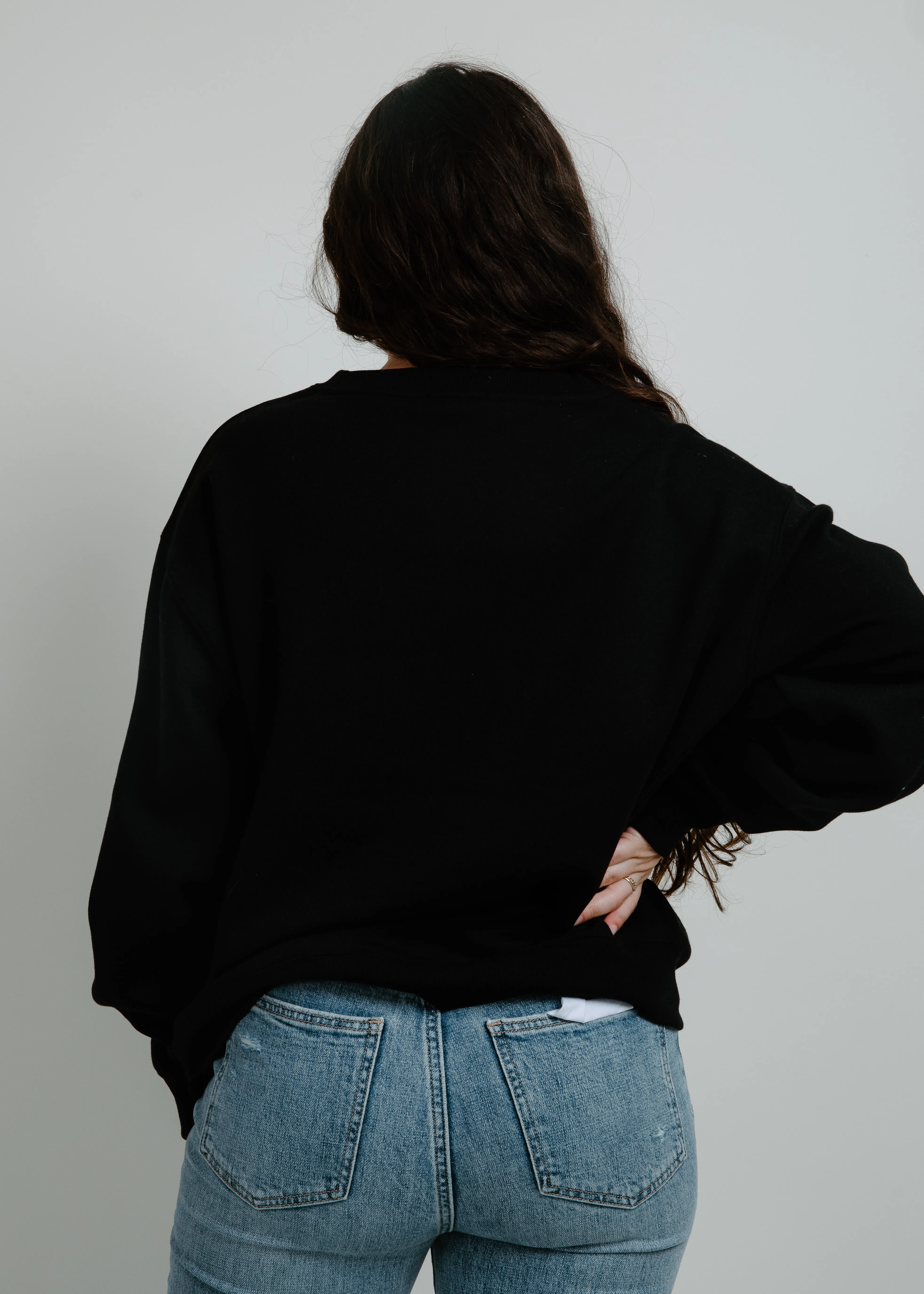 Nashville EST. Crewneck - Black sold by Vinnie Louise product image thumbnail 3