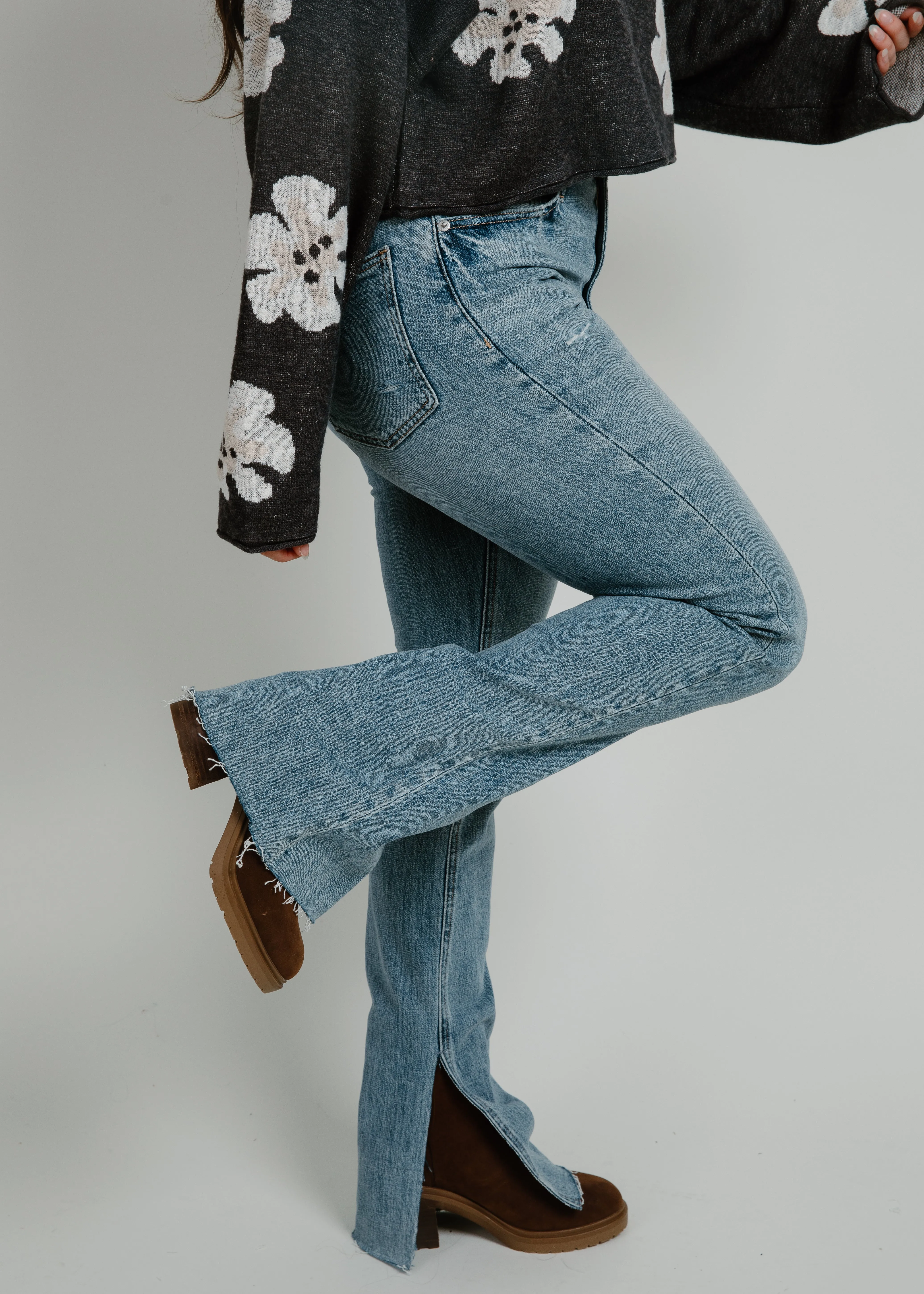 Colleen High Rise Slim Boot - Gramercy sold by Vinnie Louise product image thumbnail 2