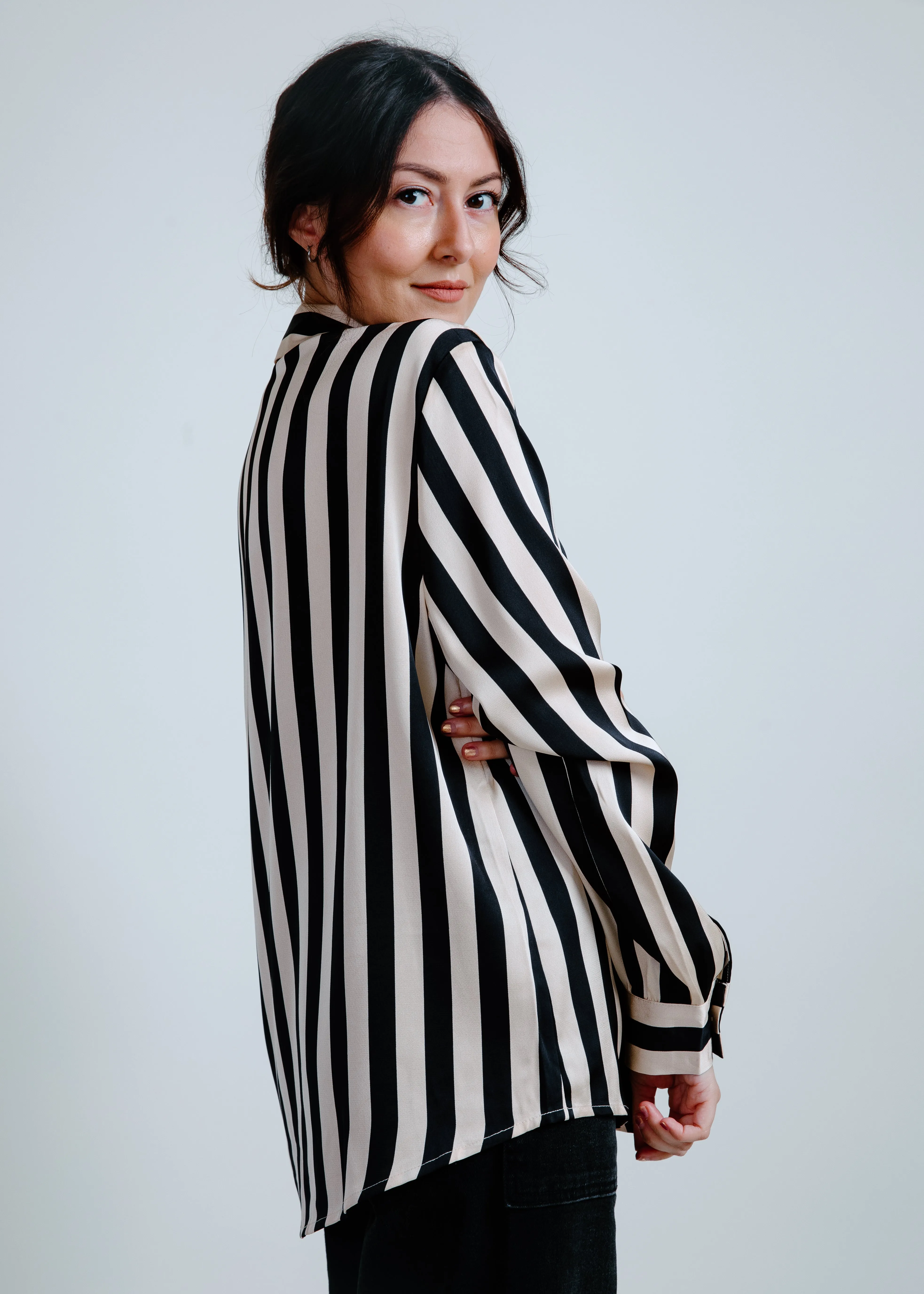 Gardenia Striped Blouse sold by Vinnie Louise product image thumbnail 2