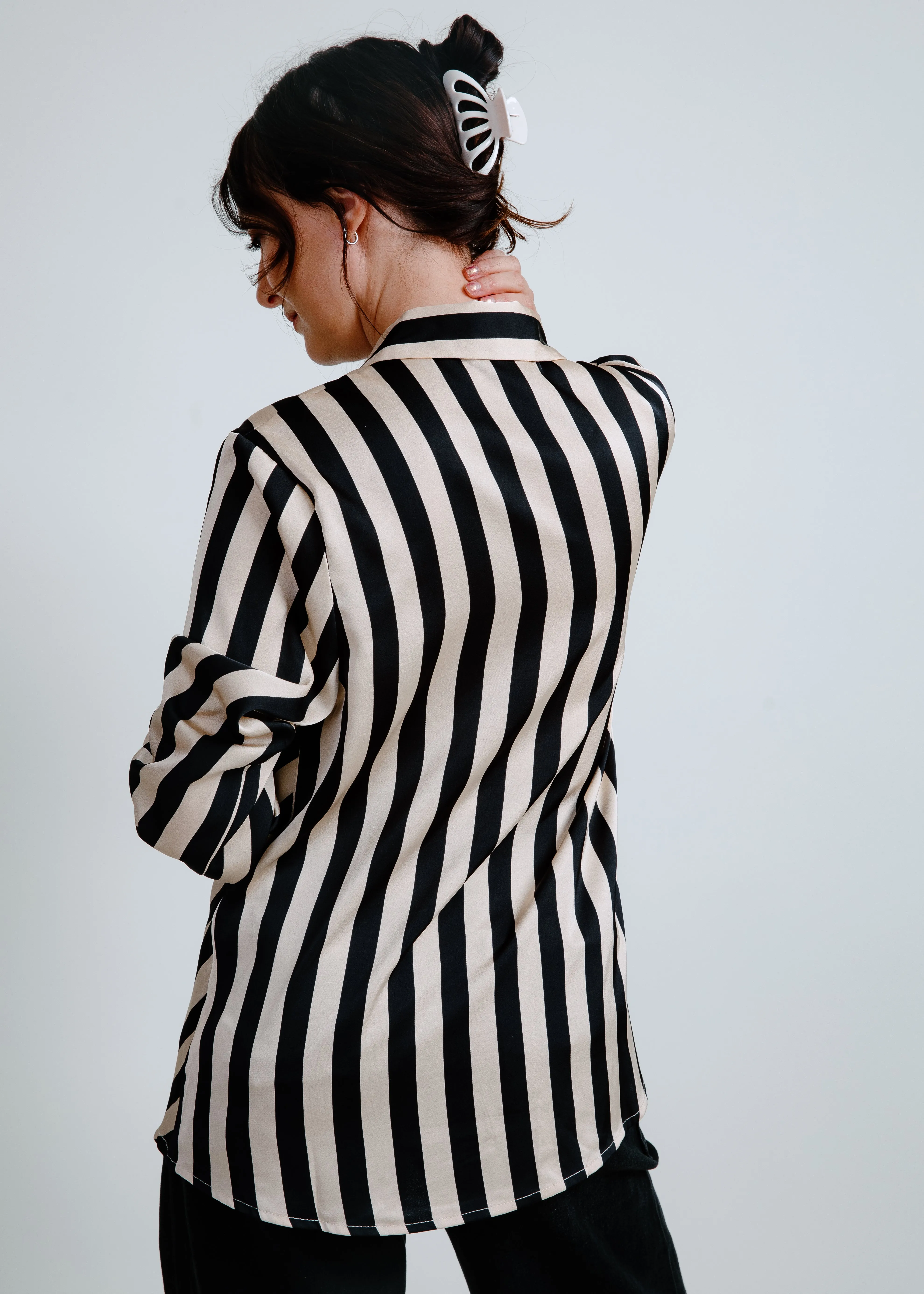 Gardenia Striped Blouse sold by Vinnie Louise product image thumbnail 5