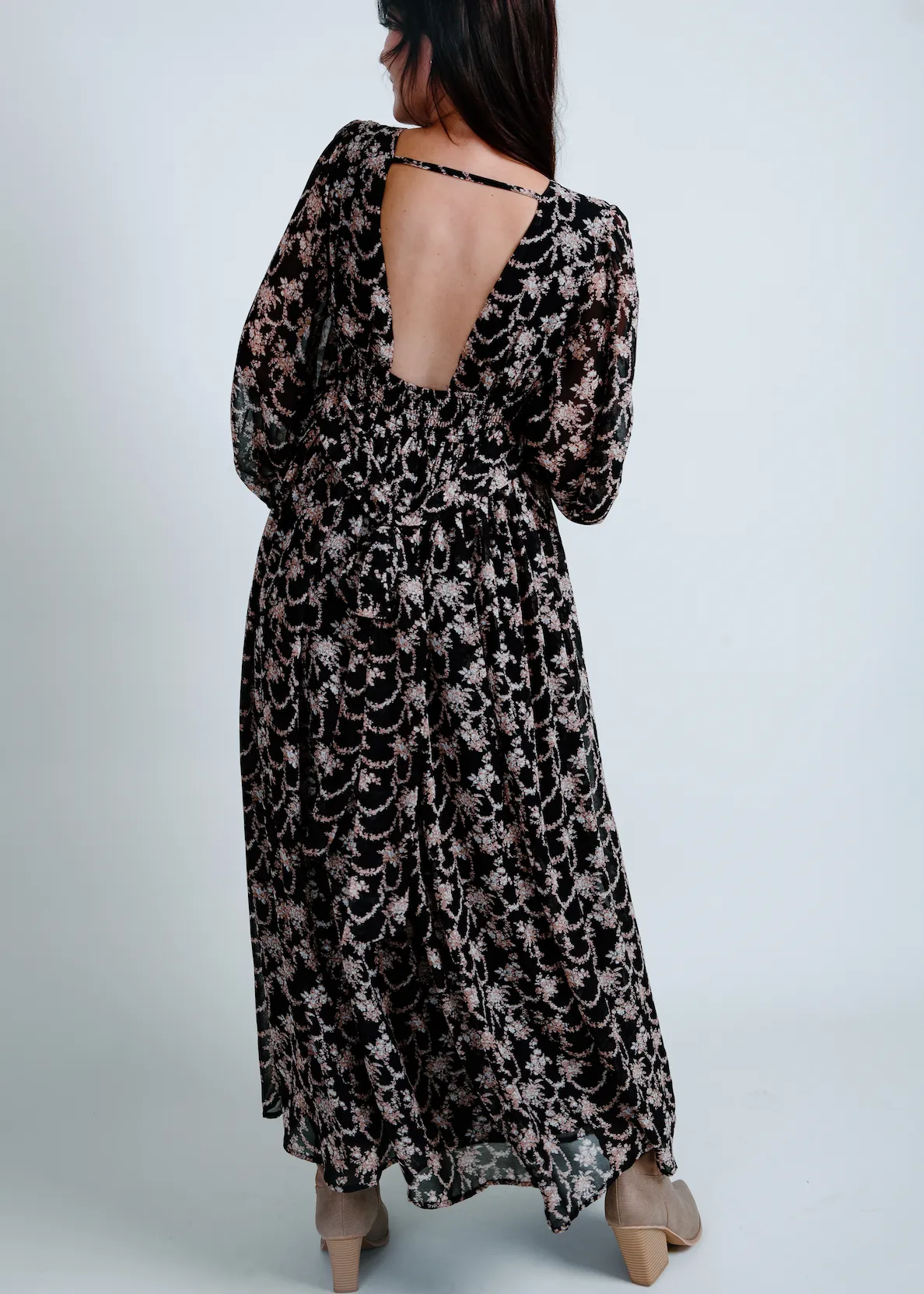 Bri Floral Maxi Dress sold by Vinnie Louise product image thumbnail 2