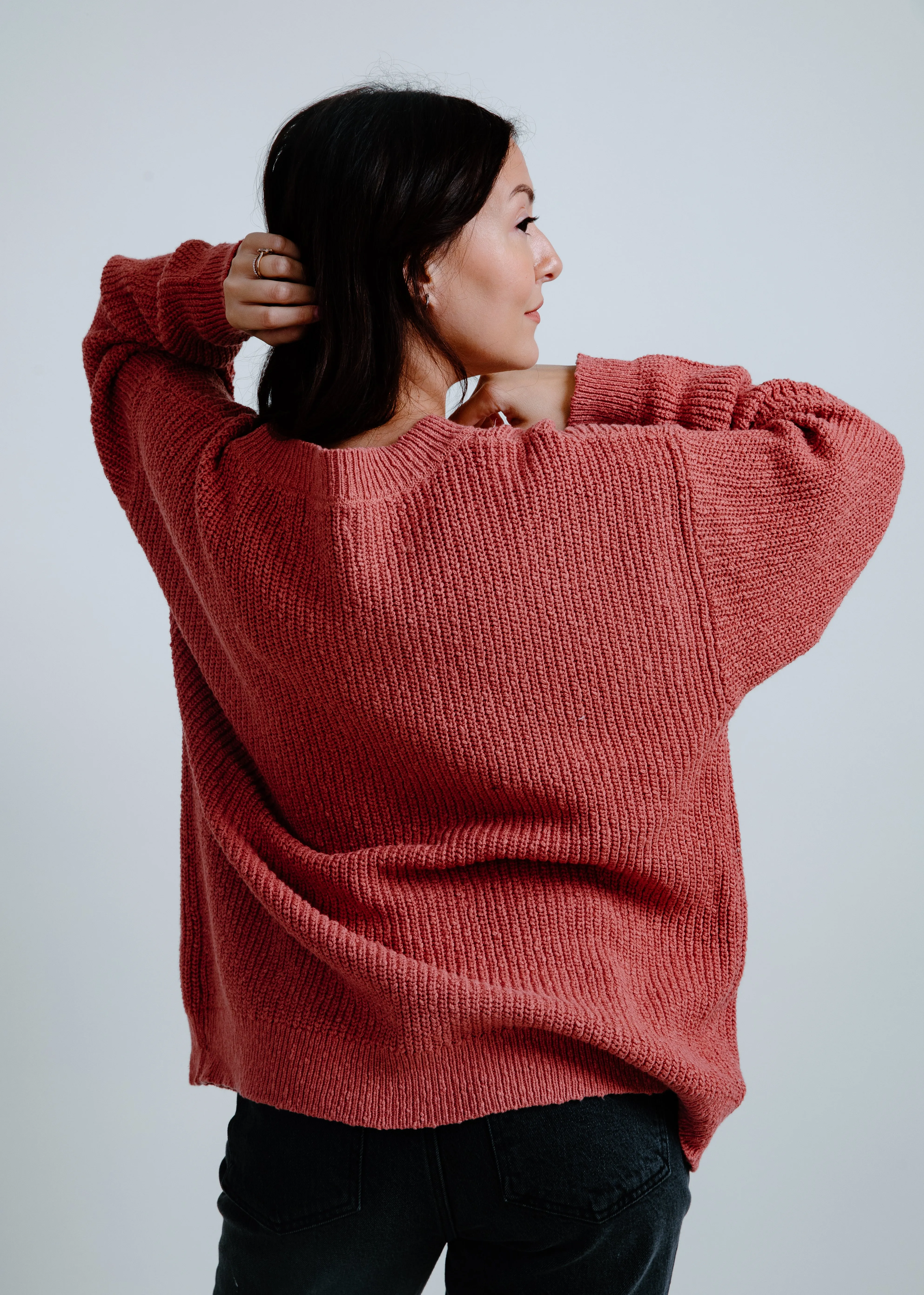 Kaitlyn Knit Sweater - Rose sold by Vinnie Louise product image thumbnail 3