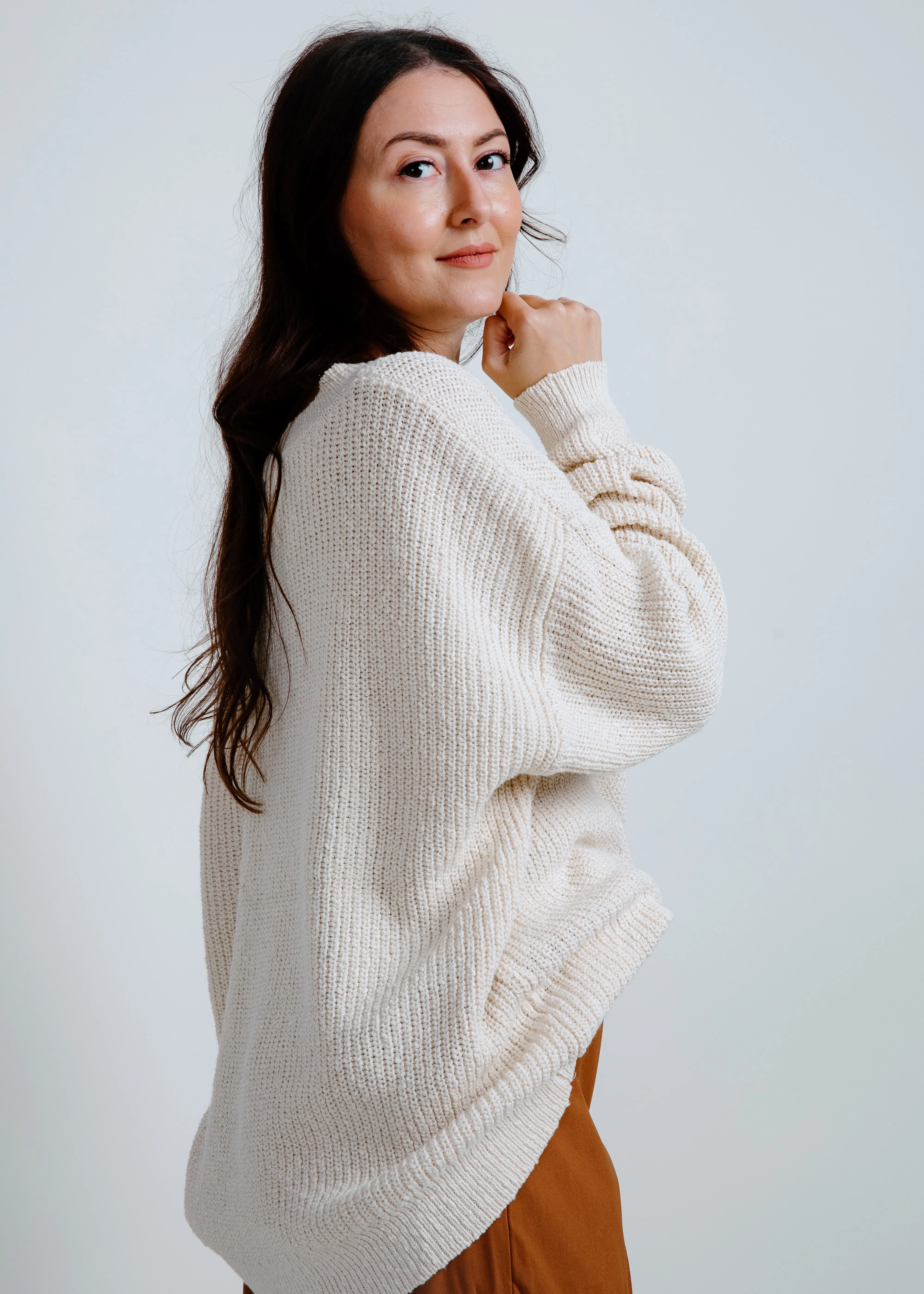Kaitlyn Knit Sweater - Natural sold by Vinnie Louise product image thumbnail 2