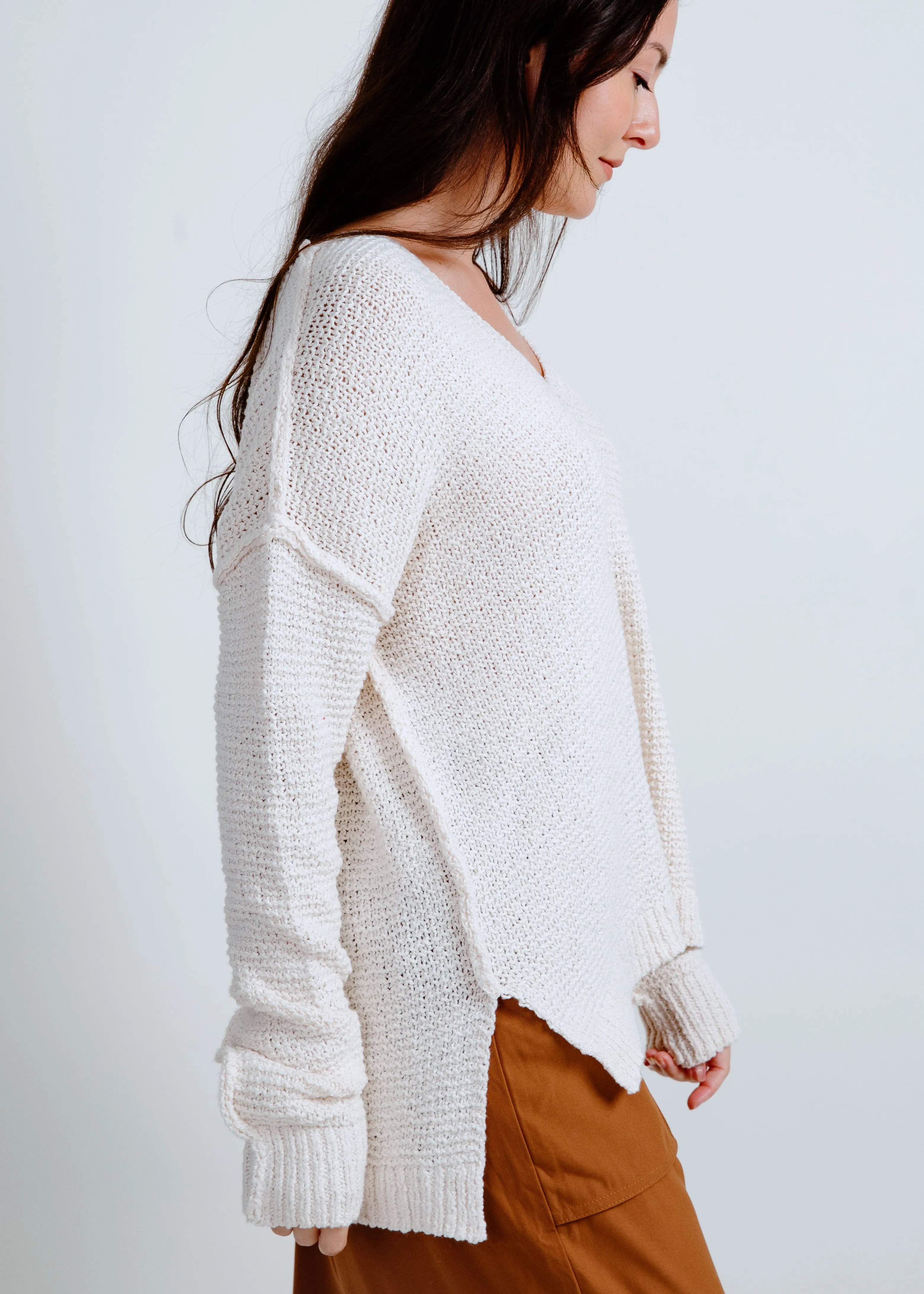 Kelly Knit Sweater - Ivory sold by Vinnie Louise product image thumbnail 2
