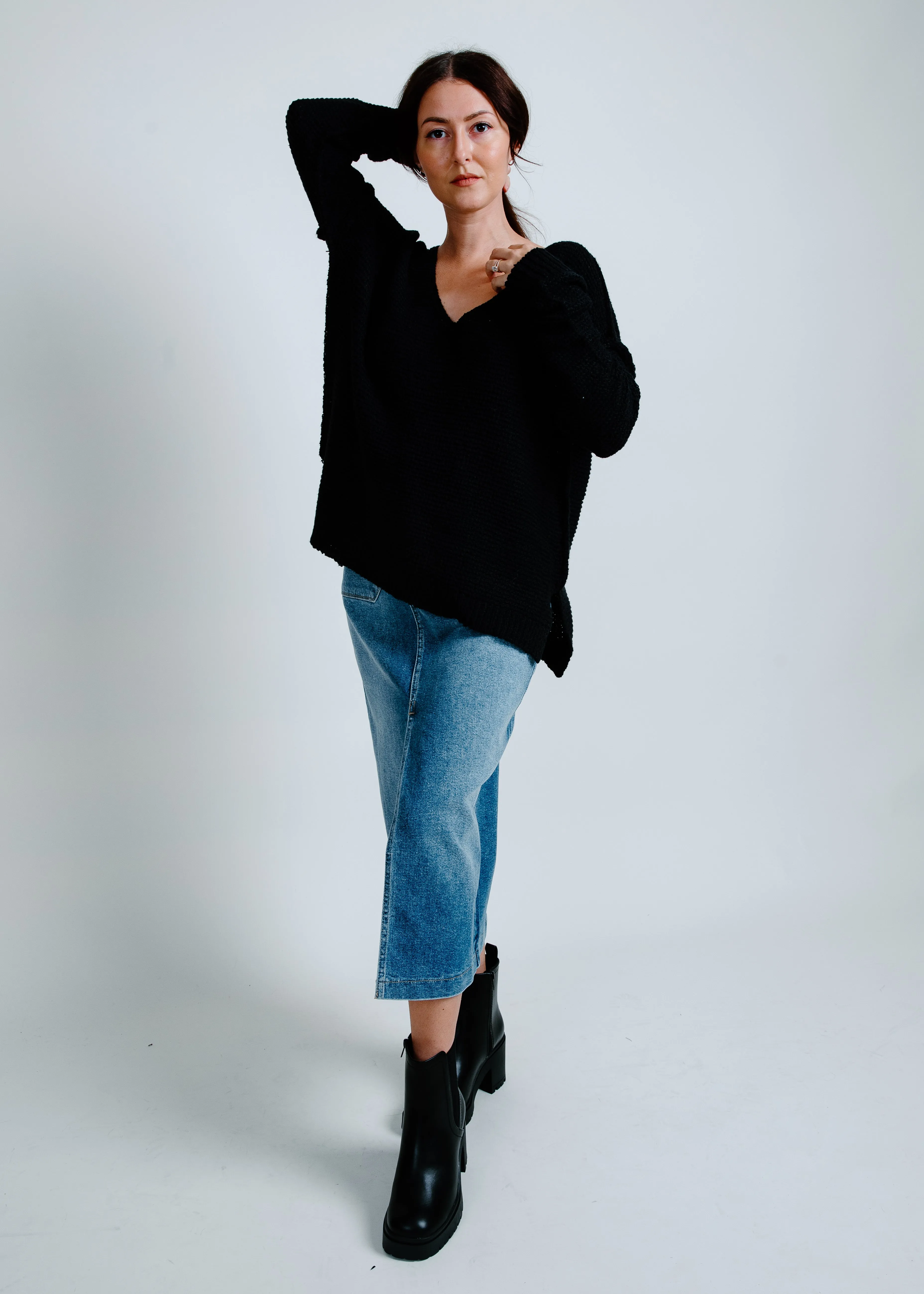 Kelly Knit Sweater - Black sold by Vinnie Louise product image thumbnail 4