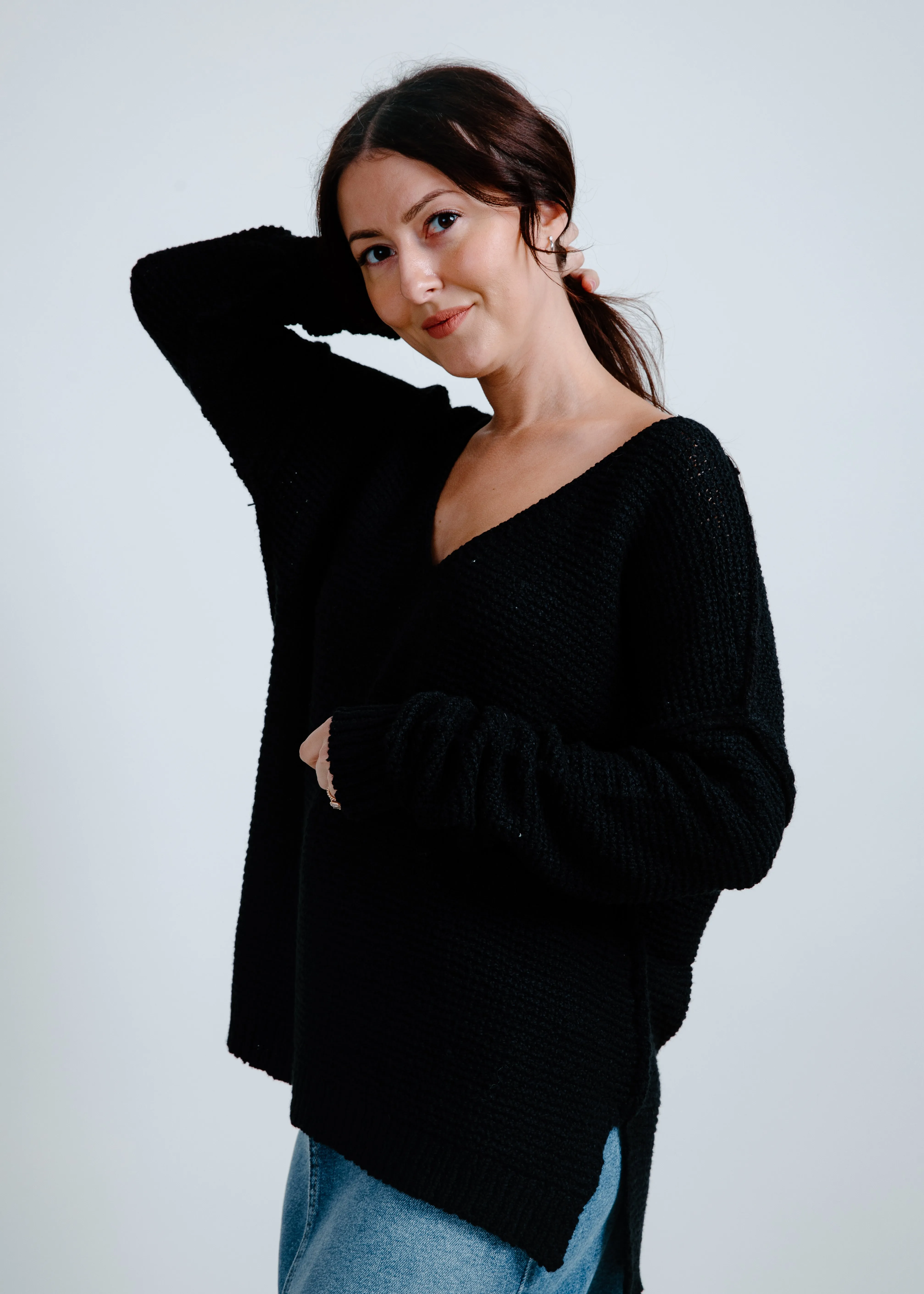 Kelly Knit Sweater - Black sold by Vinnie Louise product image thumbnail 5