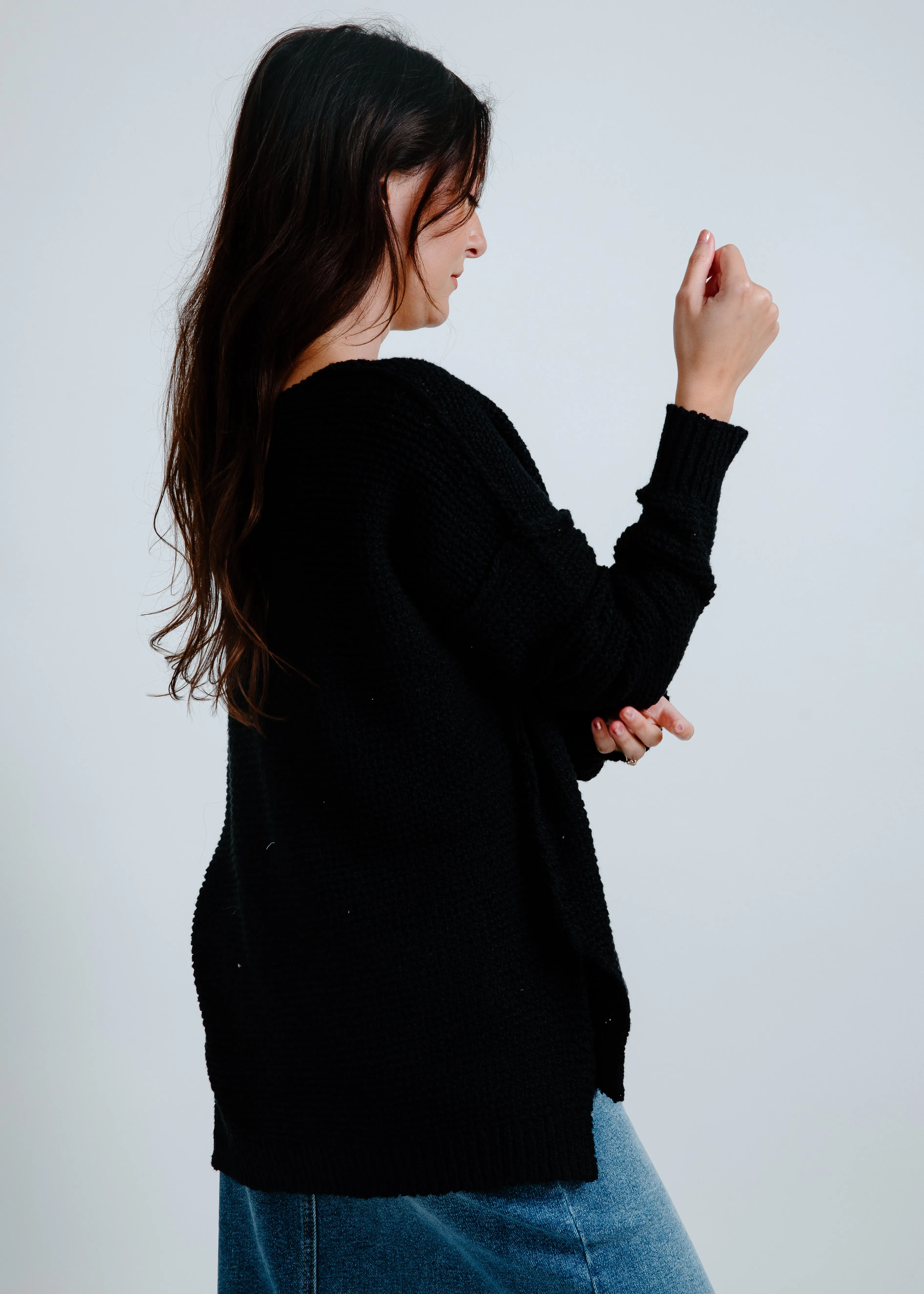 Kelly Knit Sweater - Black sold by Vinnie Louise product image thumbnail 2