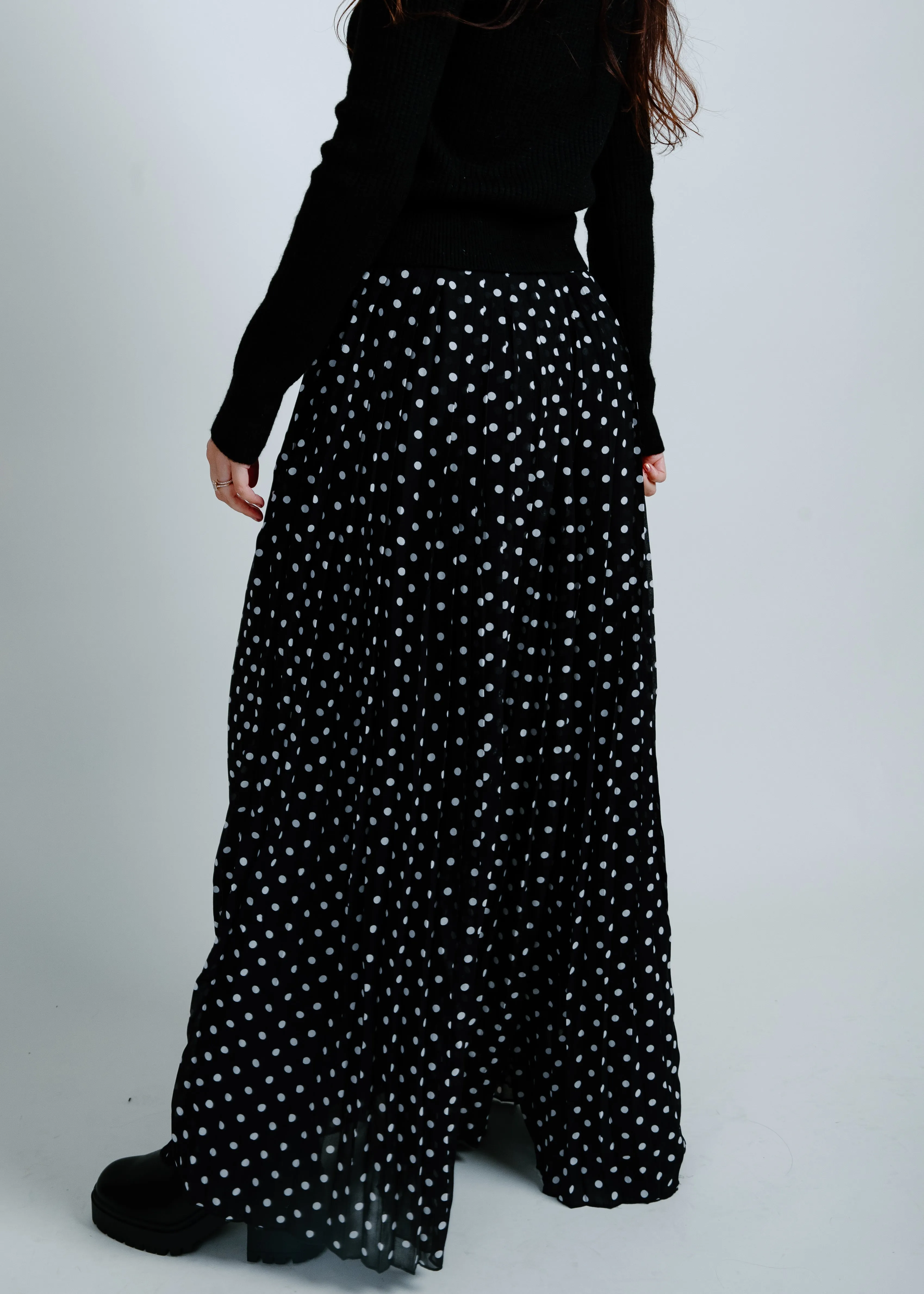Linda Flowy Wide Leg Polka Dot Pants sold by Vinnie Louise product image thumbnail 5
