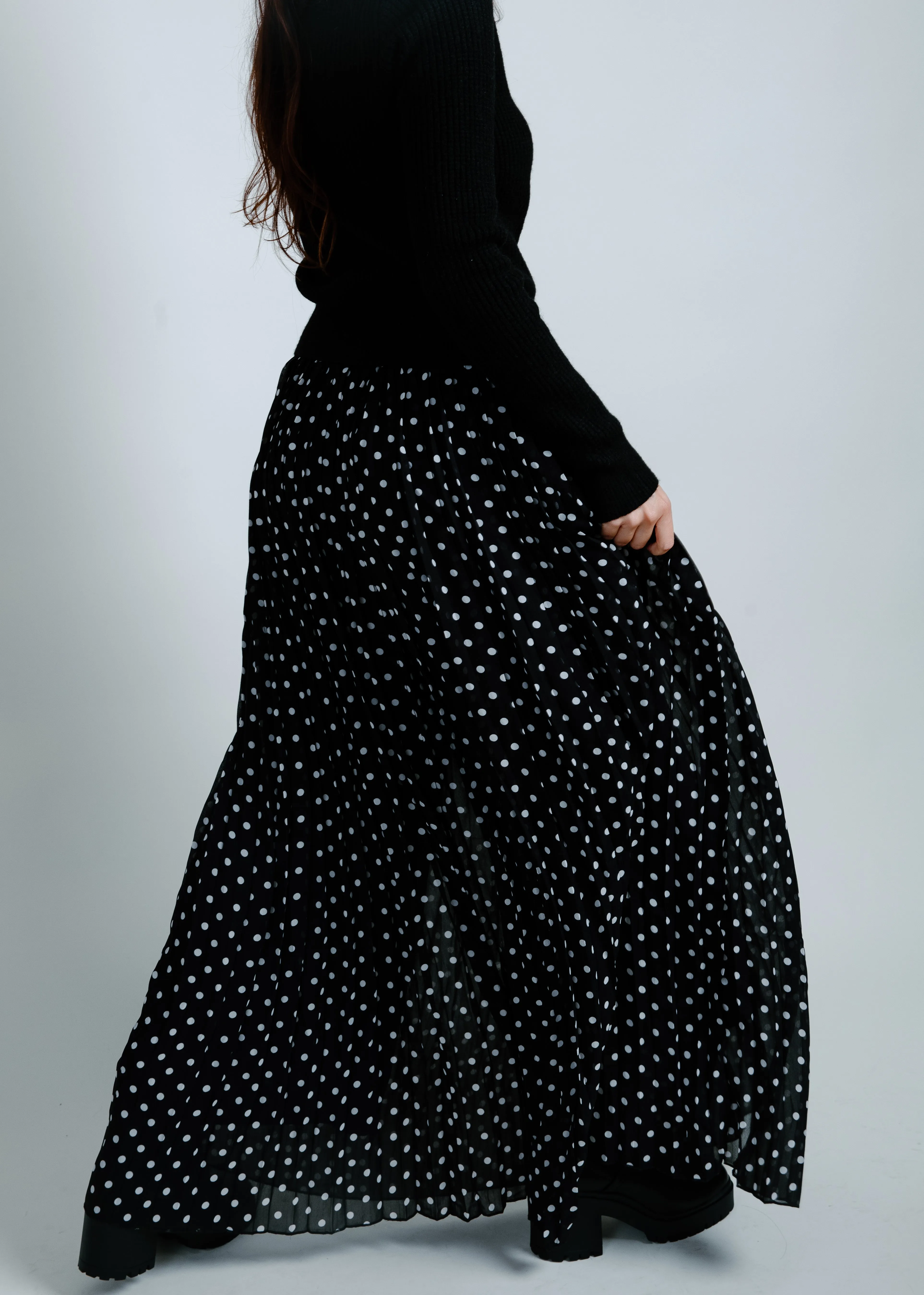 Linda Flowy Wide Leg Polka Dot Pants sold by Vinnie Louise product image thumbnail 2