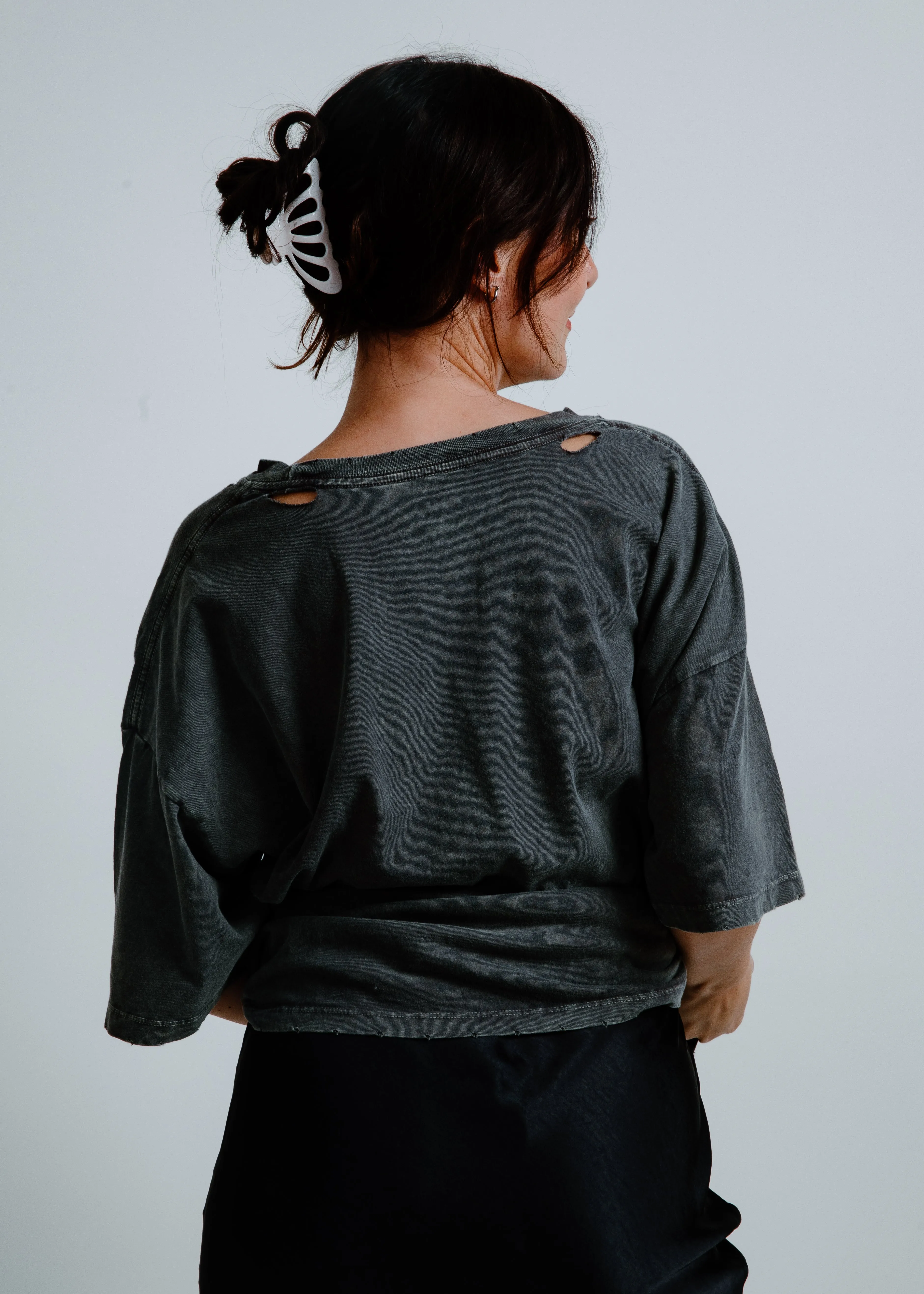 Cheetah Girl Oversized Graphic Tee sold by Vinnie Louise product image thumbnail 4