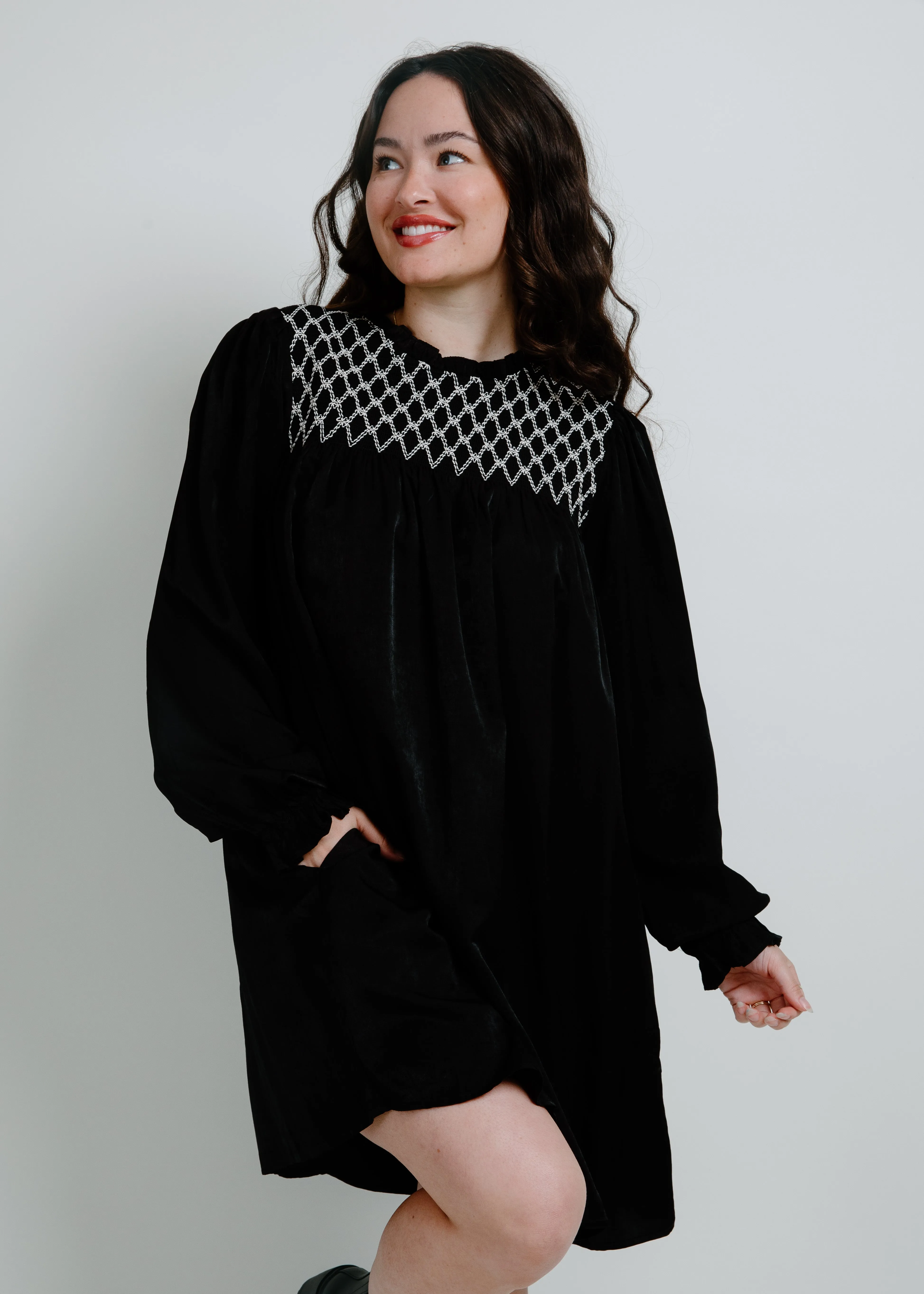 Honeycomb Mini Dress sold by Vinnie Louise