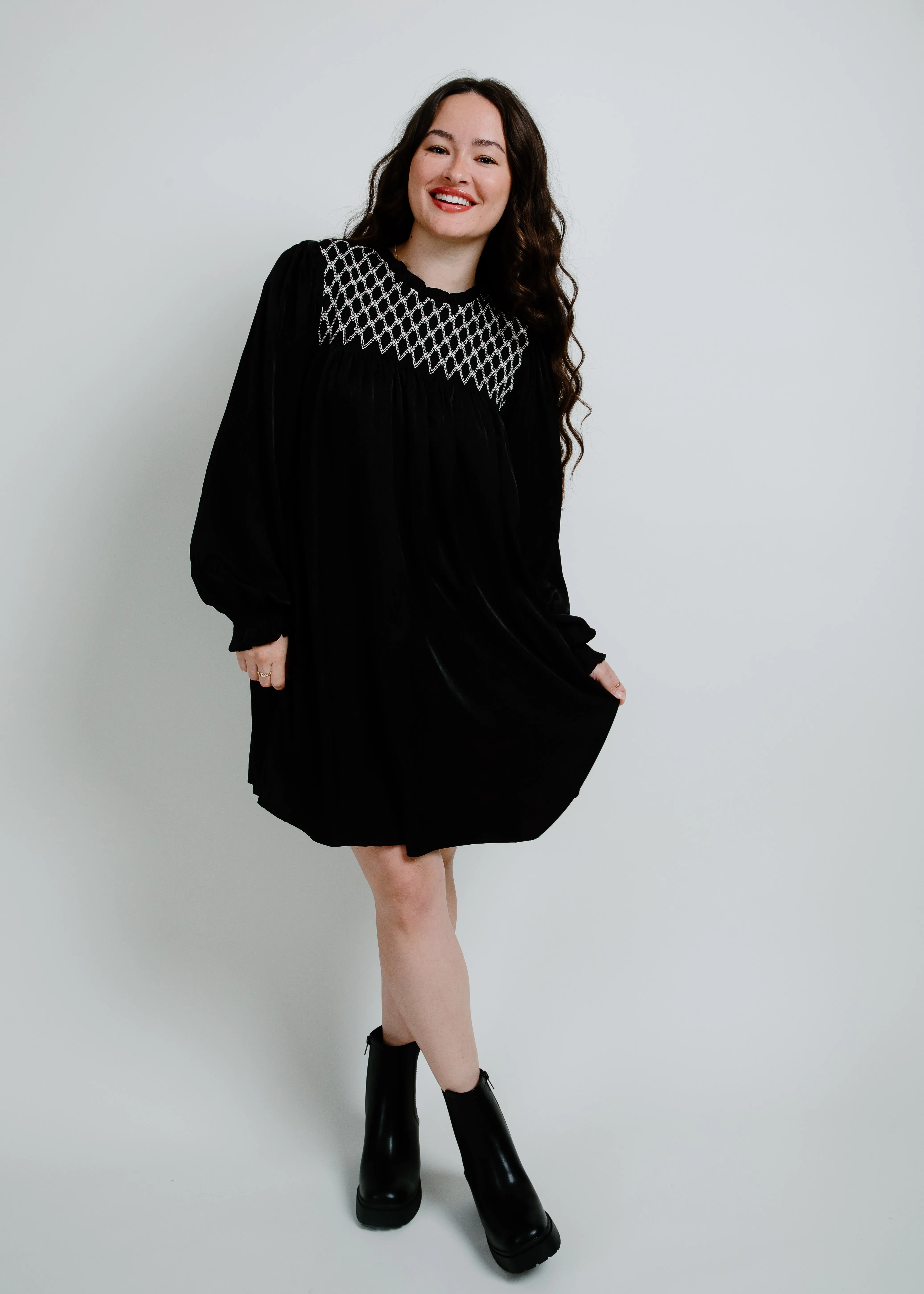 Honeycomb Mini Dress sold by Vinnie Louise product image thumbnail 4