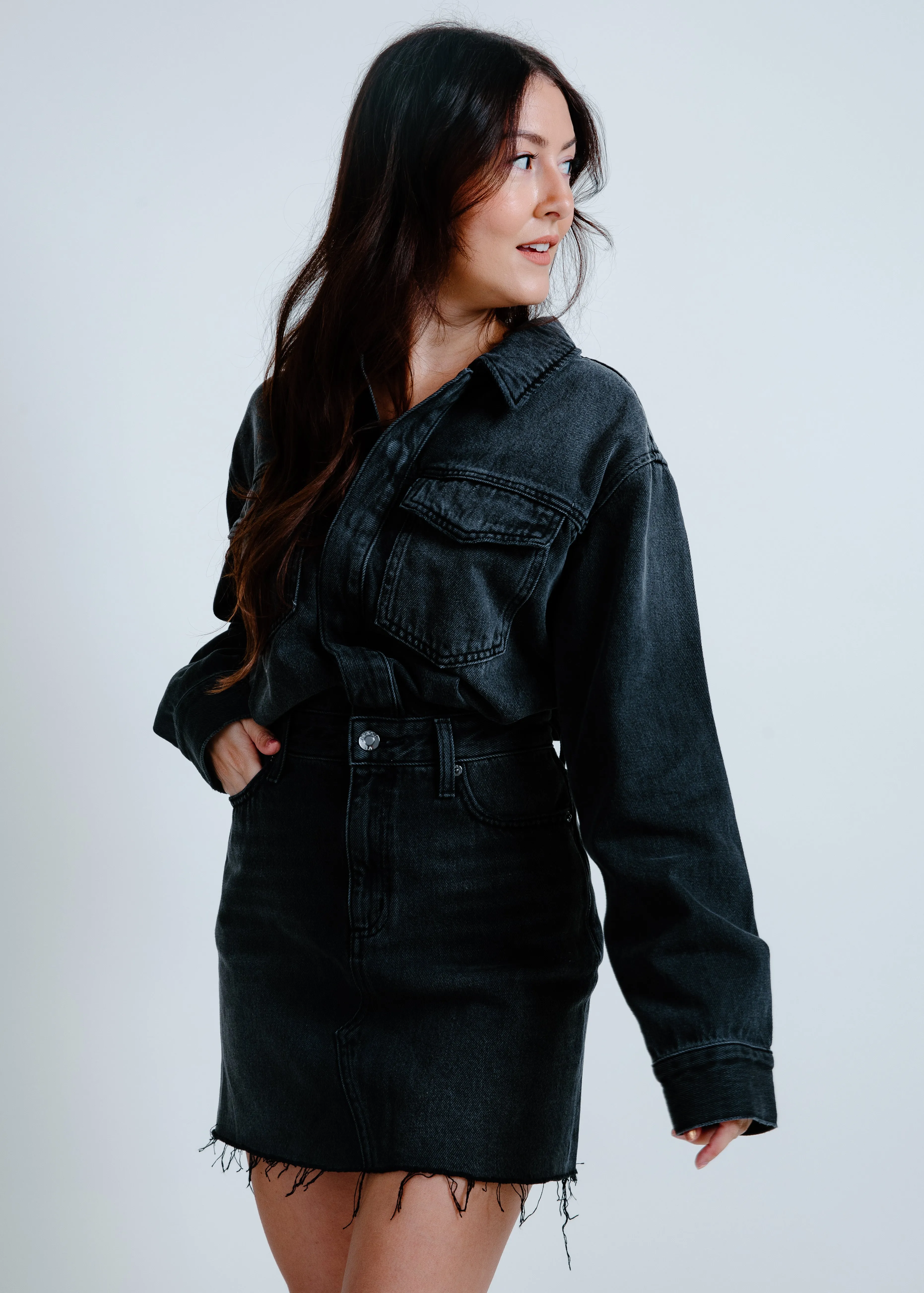 Nina Long Sleeve Mini Dress - Station sold by Vinnie Louise product image thumbnail 4