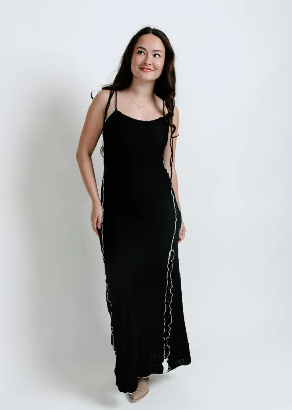 Ava Midi Dress - Black sold by Vinnie Louise