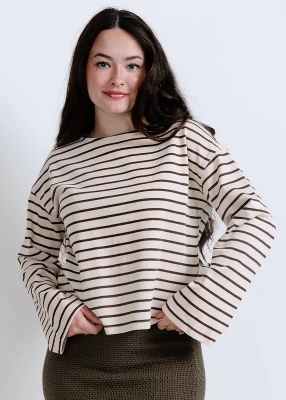Hellen Striped Knit Top sold by Vinnie Louise