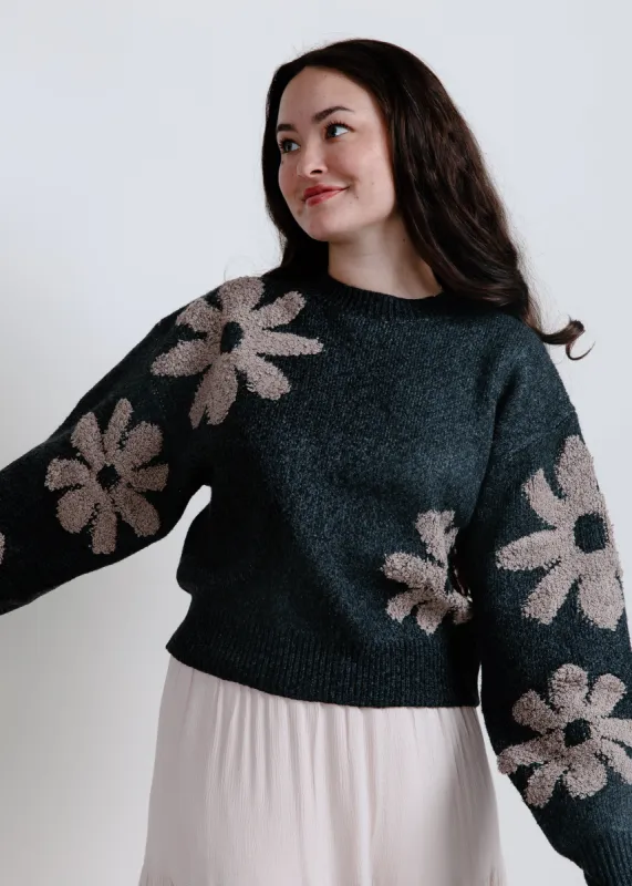 Naila Flower Sweater sold by Vinnie Louise