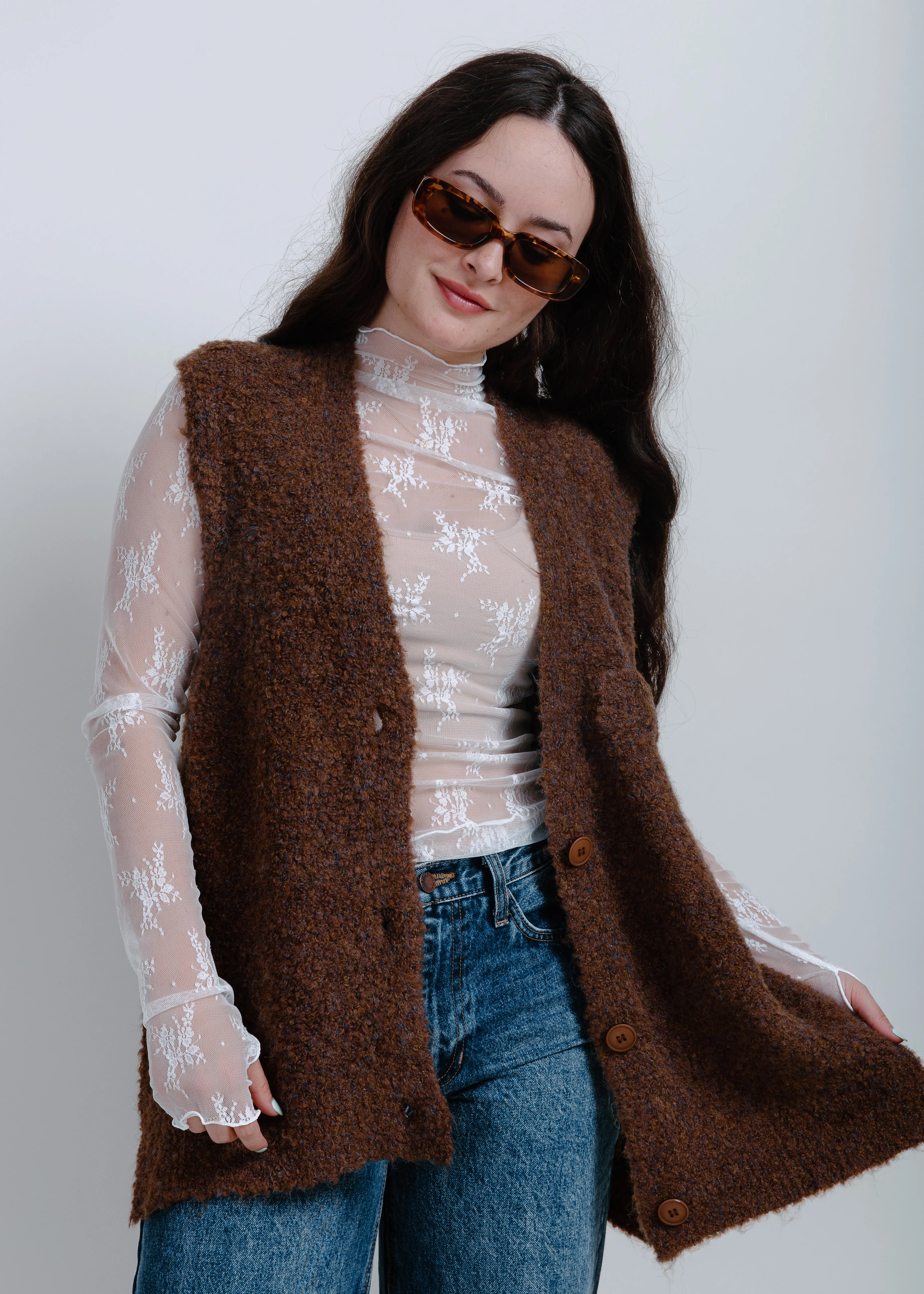 Liana Lace Top - White sold by Vinnie Louise product image thumbnail 5