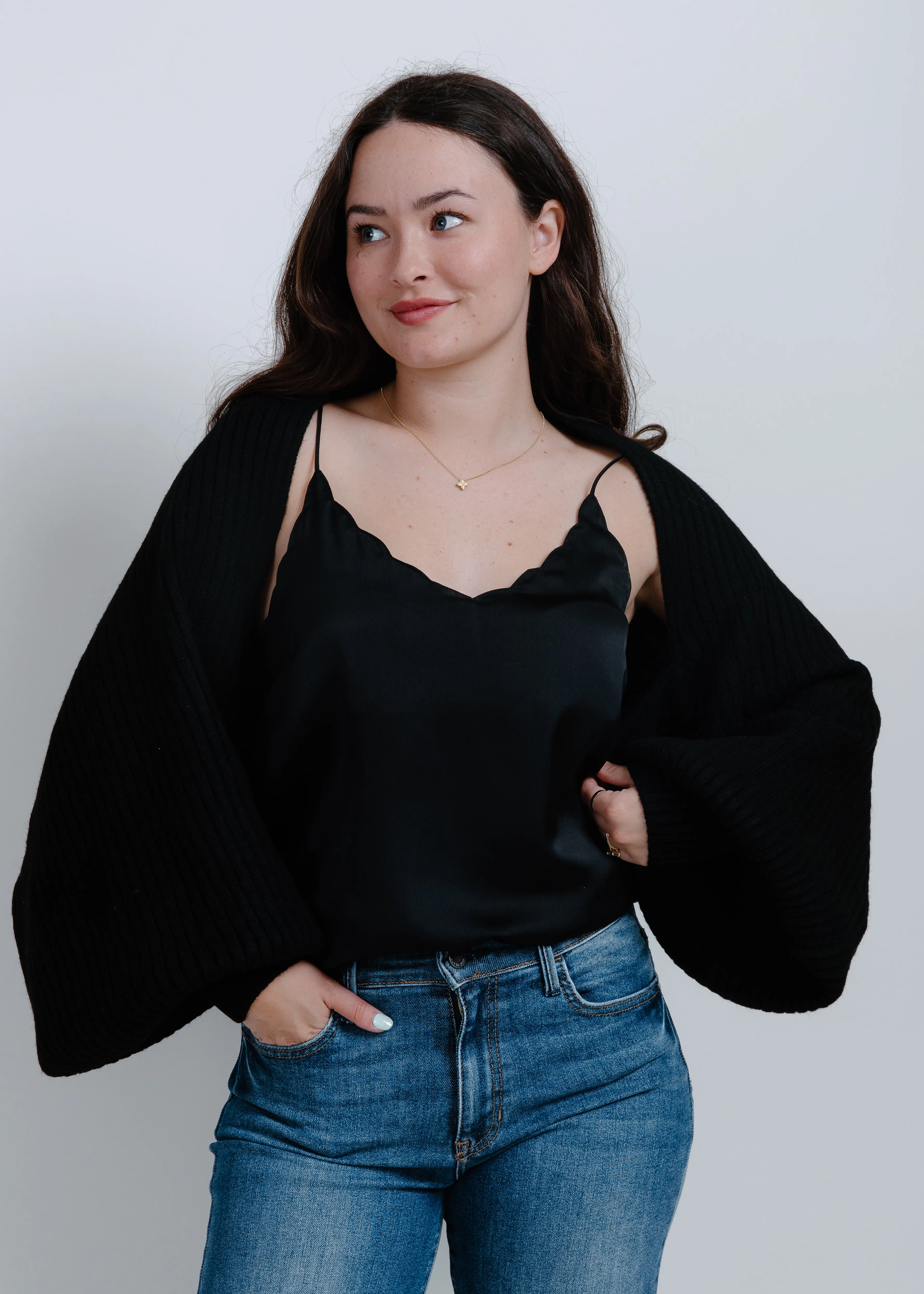 Eliana Sweater Shrug sold by Vinnie Louise