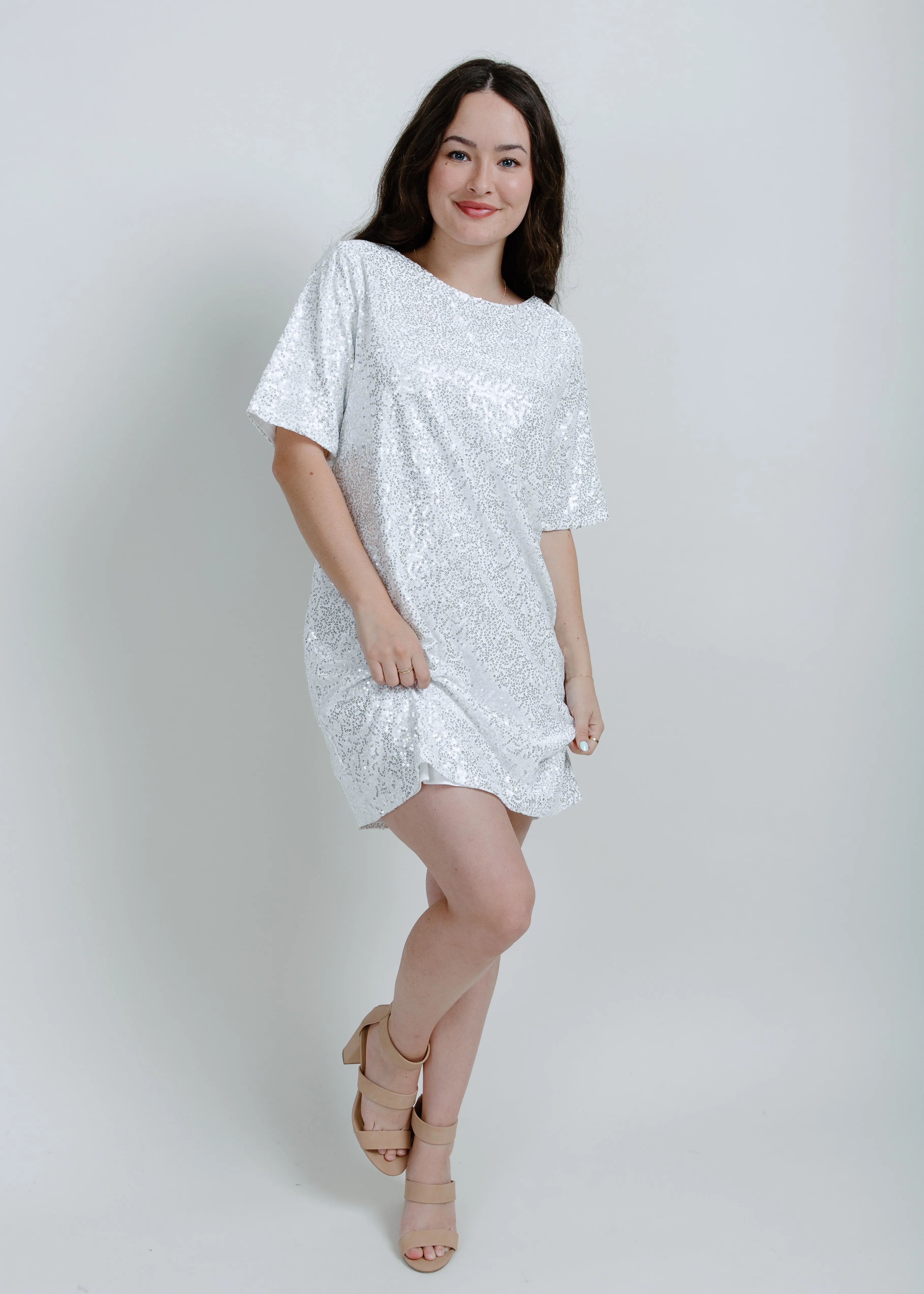 Millie Open Back Sequin Dress sold by Vinnie Louise product image thumbnail 5