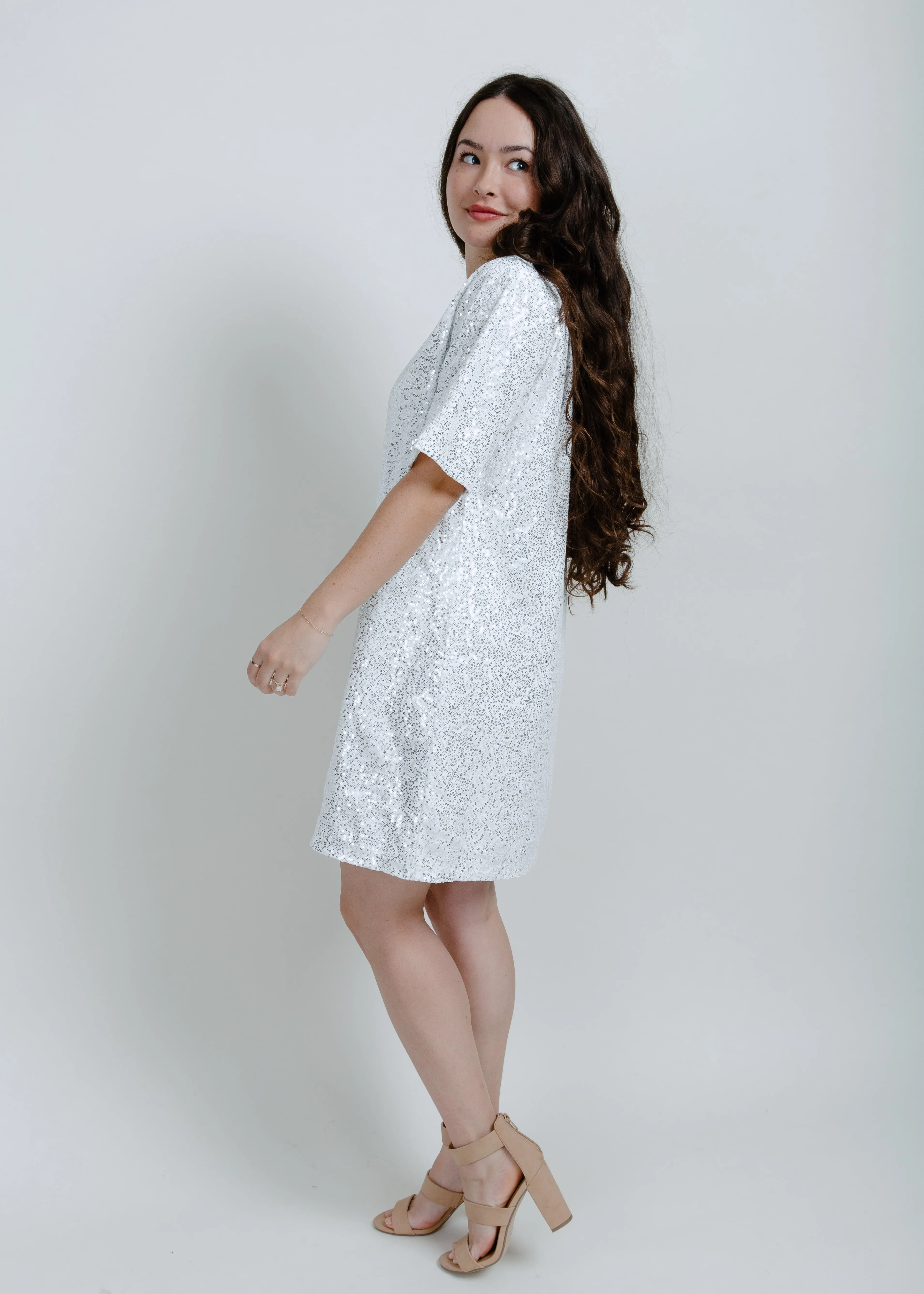 Millie Open Back Sequin Dress sold by Vinnie Louise product image thumbnail 2