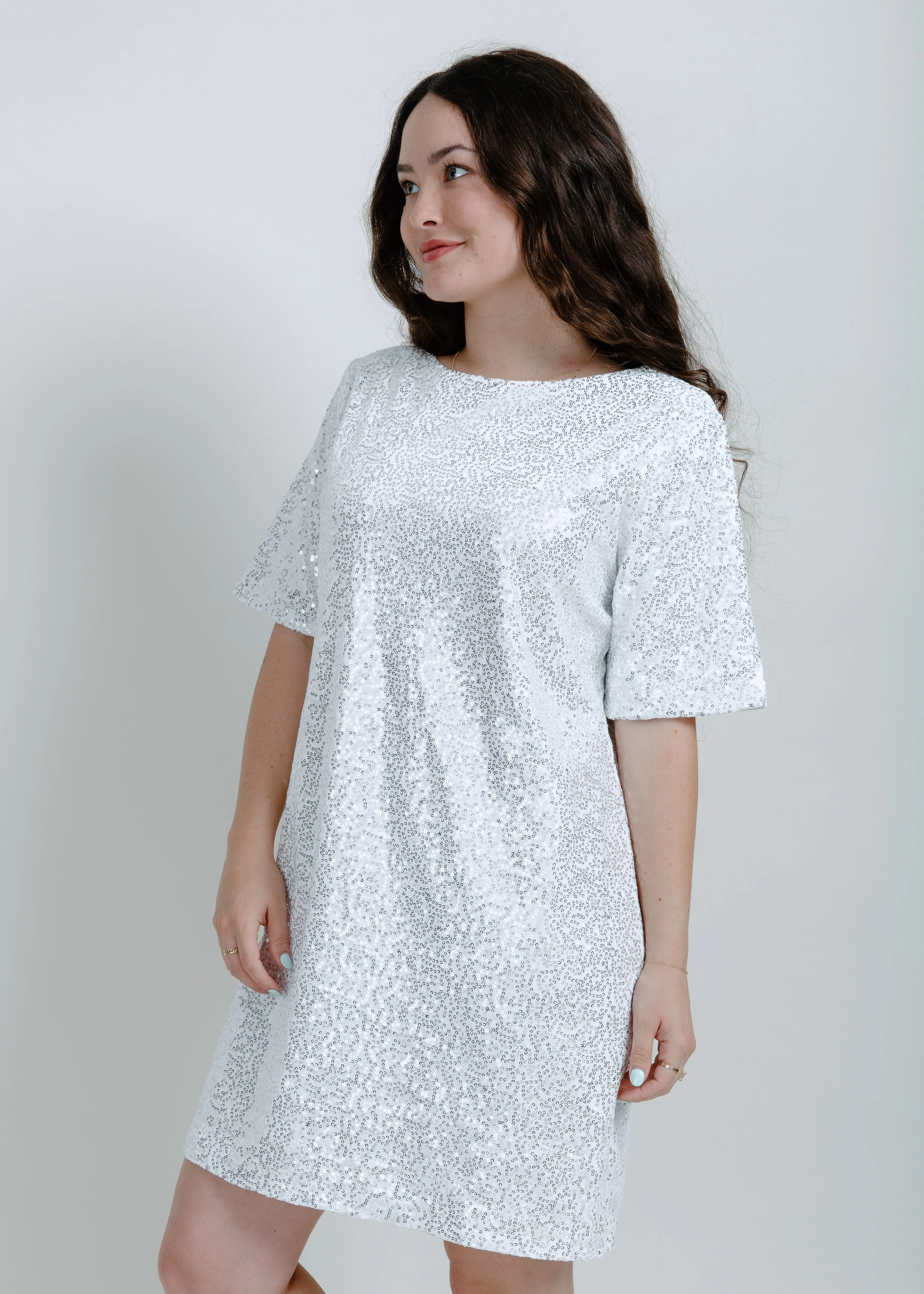 Millie Open Back Sequin Dress sold by Vinnie Louise product image thumbnail 3