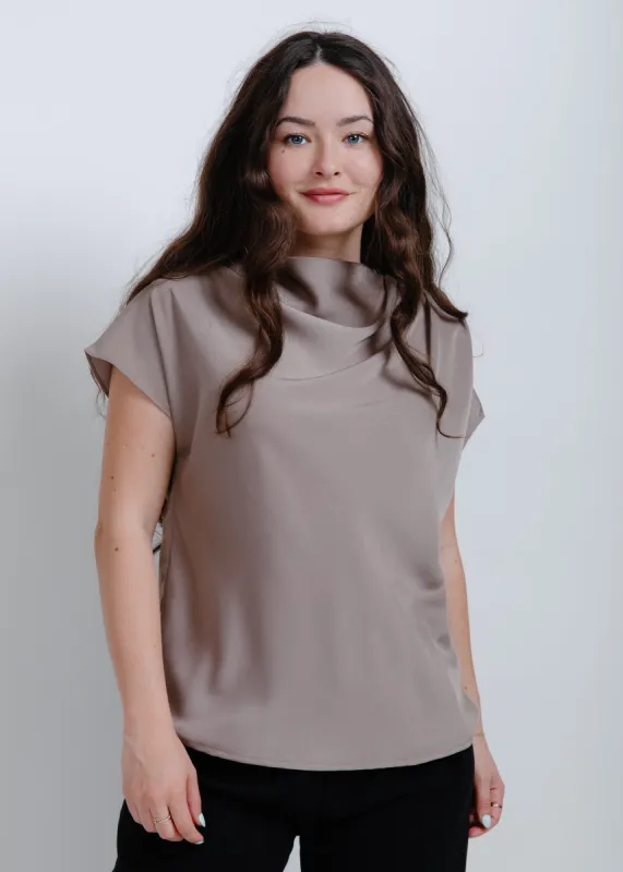 Ella Blouse - Mocha sold by Vinnie Louise