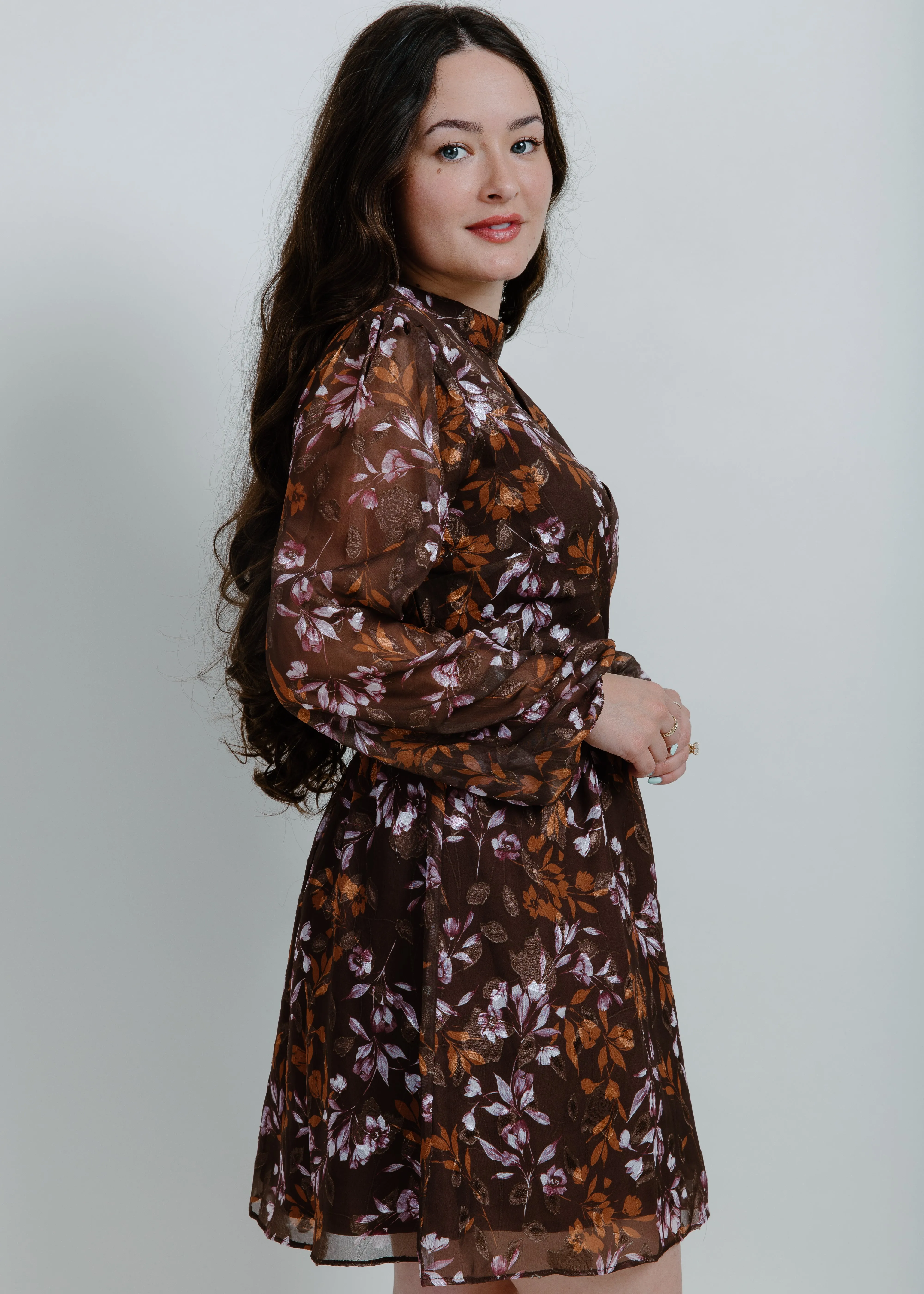 Aria Mockneck Mini Dress sold by Vinnie Louise product image thumbnail 3